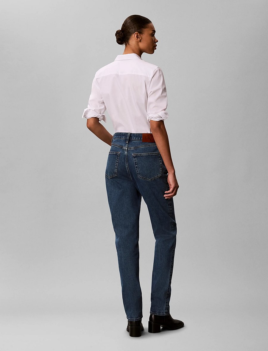 Calvin Klein Jeans - MOM JEAN OCEAN STONE - ocean stone - 2