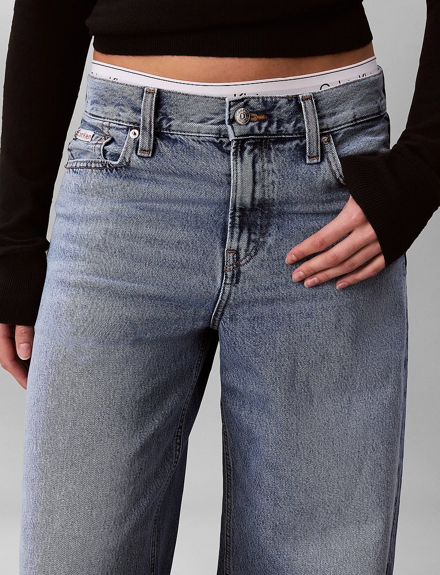 Calvin Klein Jeans - LOW RISE BAGGY OCEAN DRIVE - vida jeans - ocean drive - 4