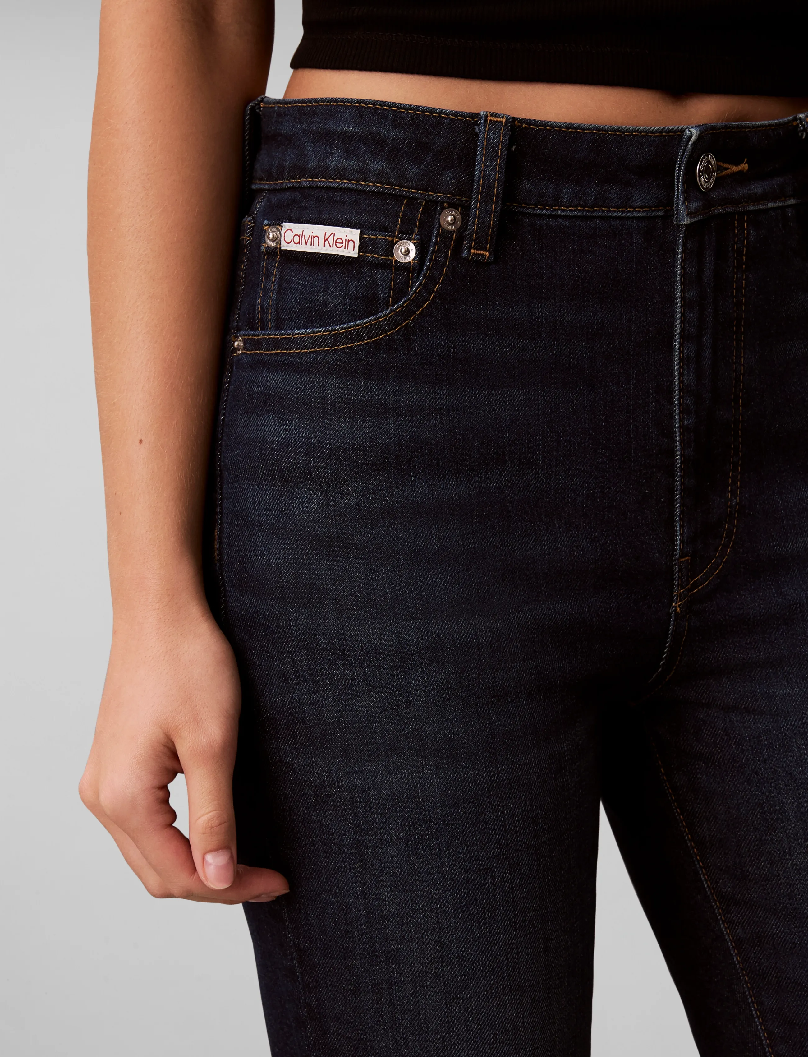 Calvin Klein Jeans - SKINNY BOOT NAVY HARPER - navy harper - 4