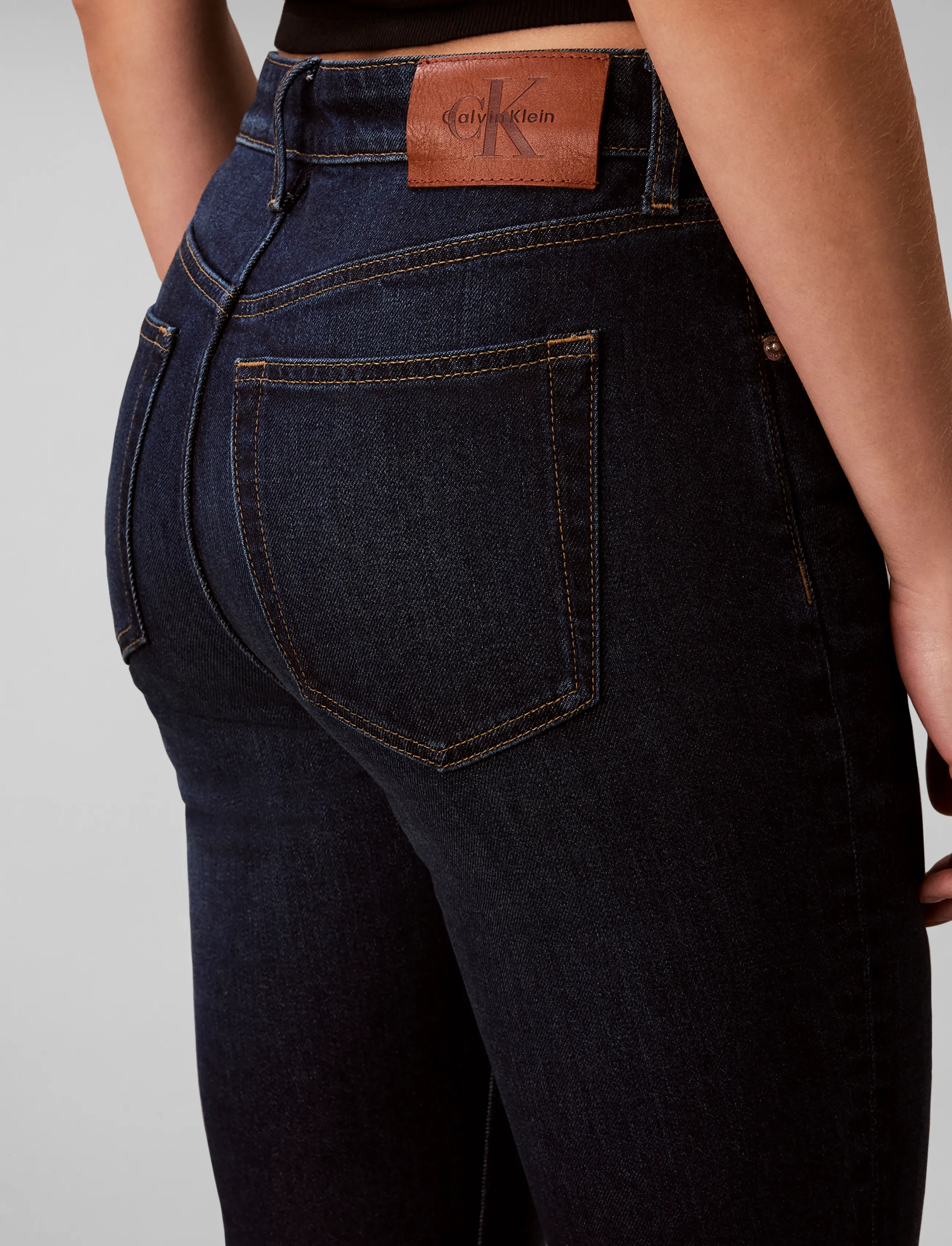Calvin Klein Jeans Skinny Boot Navy Harper jeans dam – bild 6