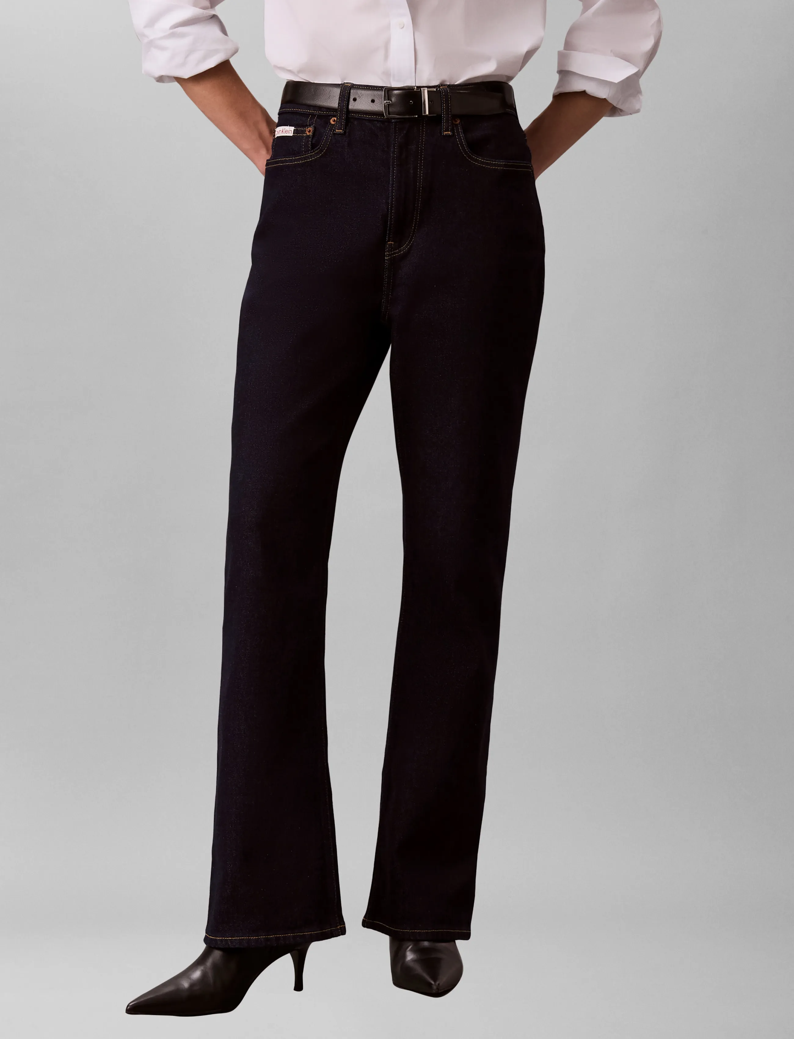 Calvin Klein Jeans - HIGH RISE BOOTCUT CK CLASSIC RIN - ck classic rinse - 3