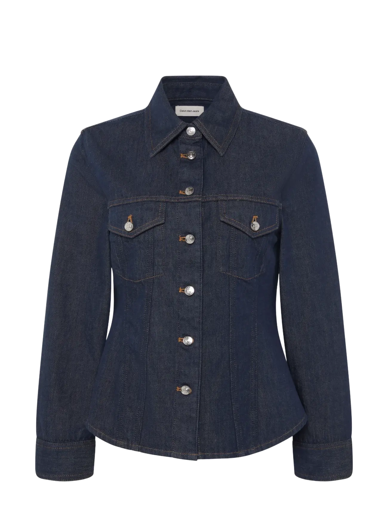 Calvin Klein Jeans TRUCKER SHIRT ICONIC INDIGO - Tøj - ICONIC INDIGO / navy