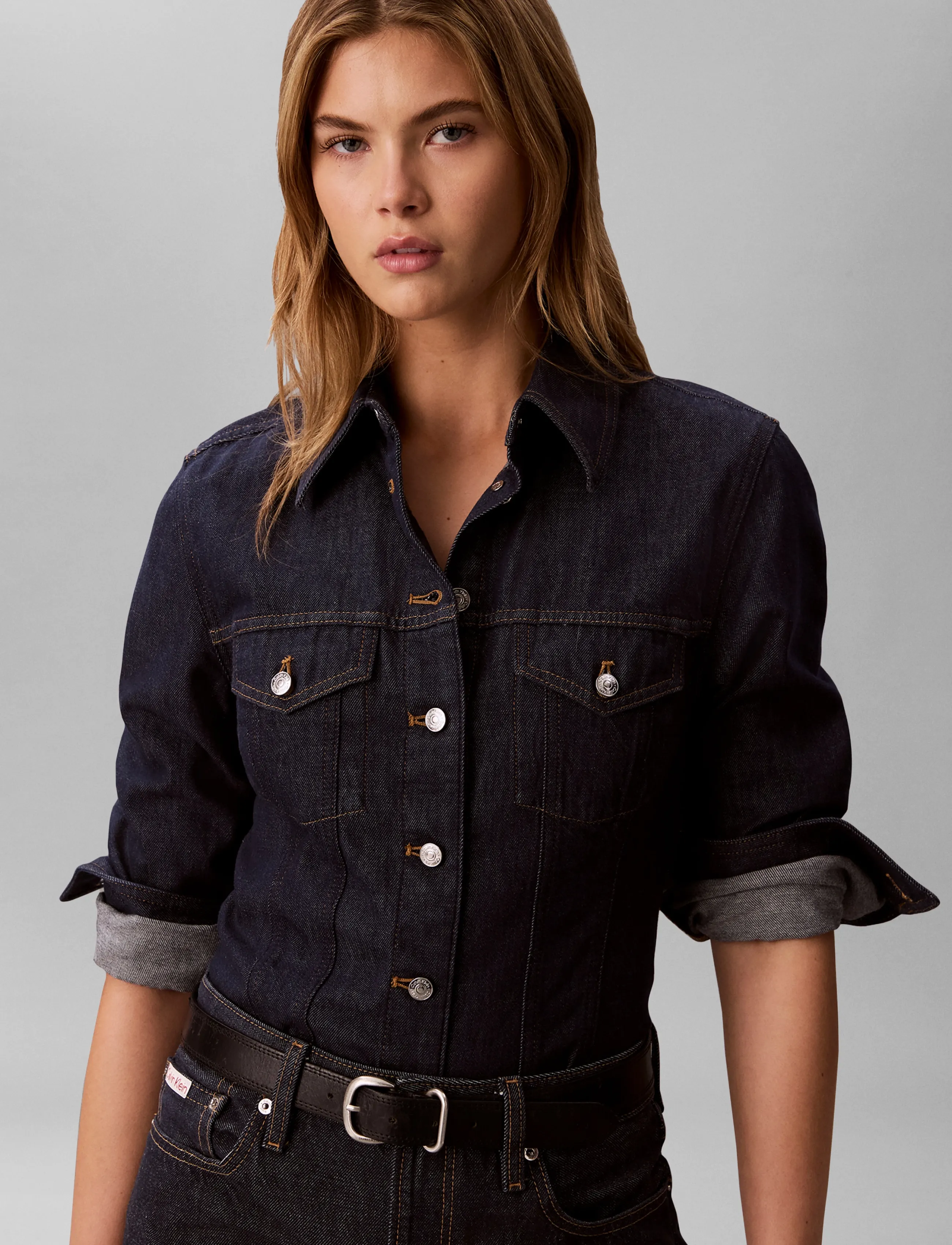 Trucker Shirt Iconic Indigo 4