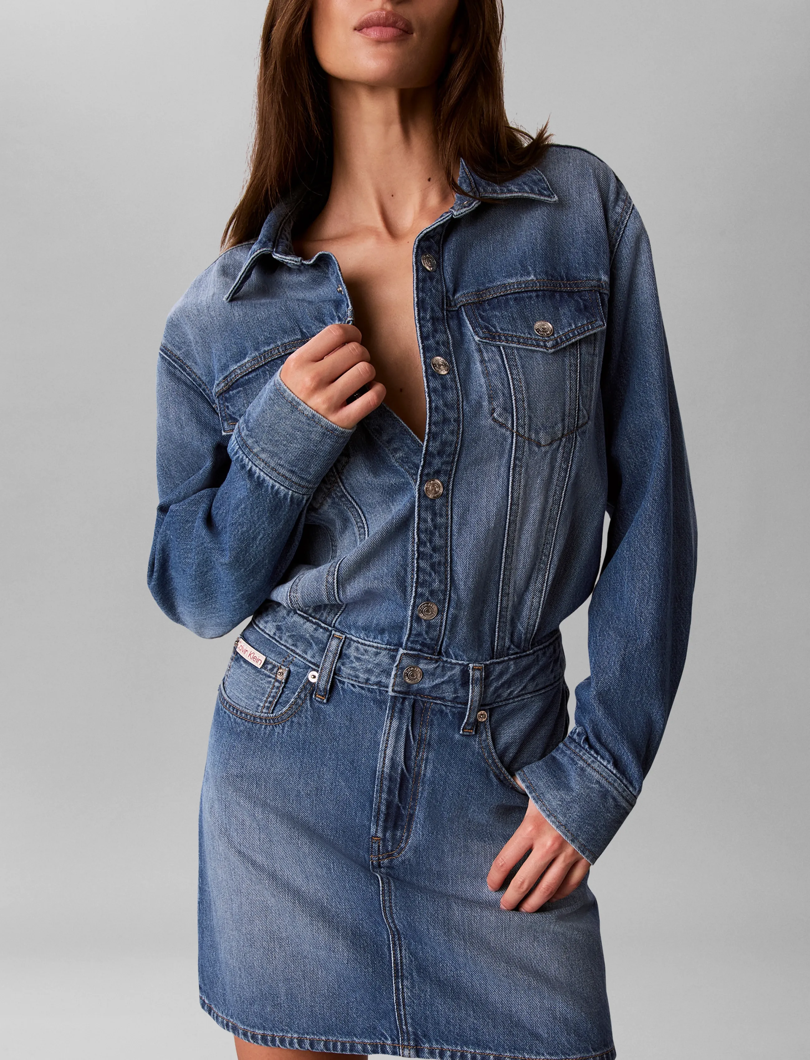Calvin Klein Jeans Skjortklänning dam – bild 7