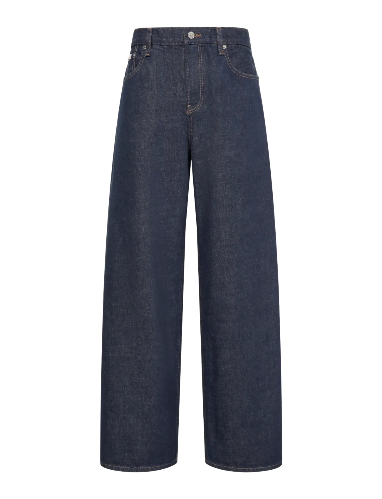 Calvin Klein Jeans - LOW RISE BAGGY ICONIC INDIGO - hosen mit weitem bein - iconic indigo - 1
