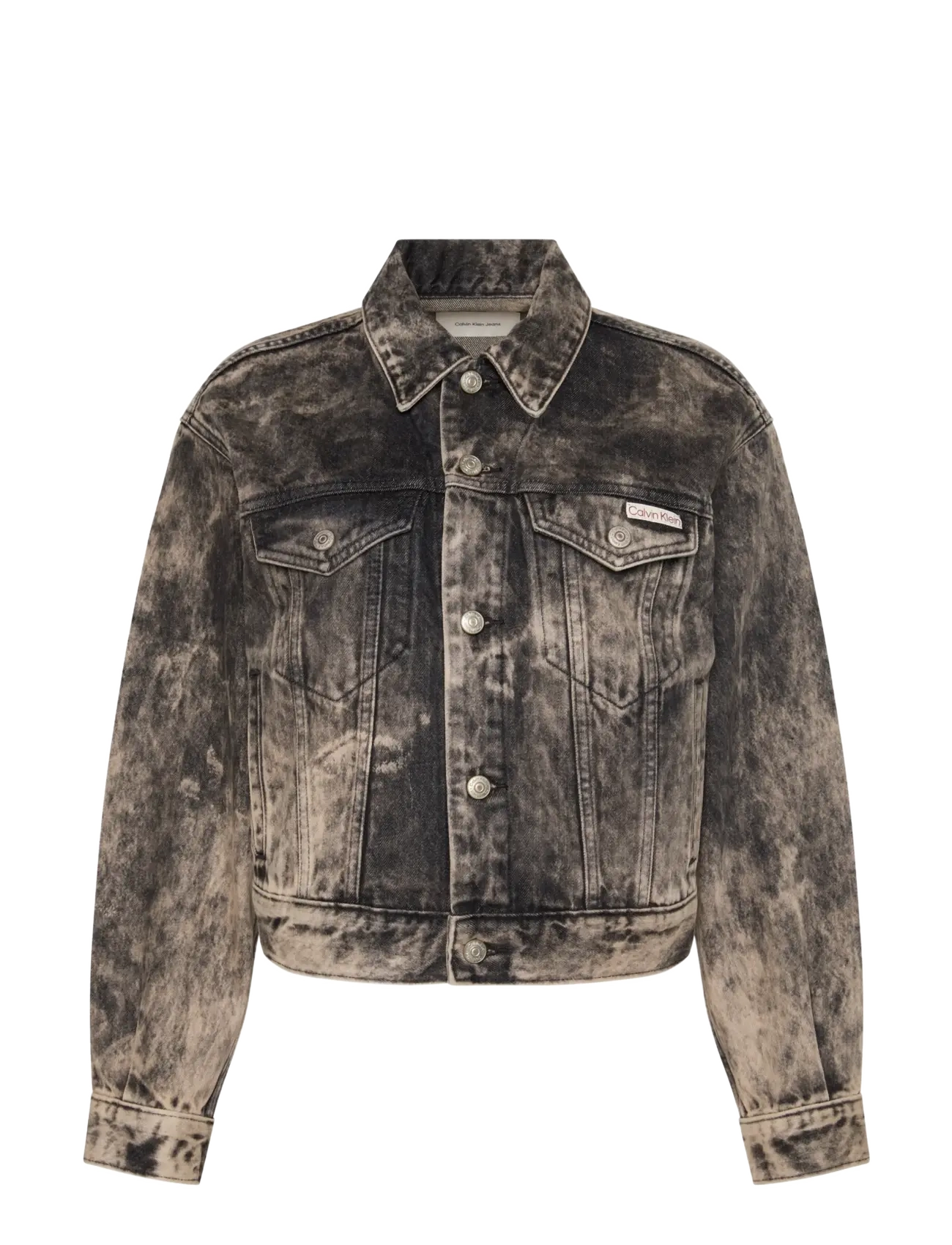 Calvin Klein Jeans - 90s TRUCKER JACKET BLACK TOBACCO - black tobacco - 1