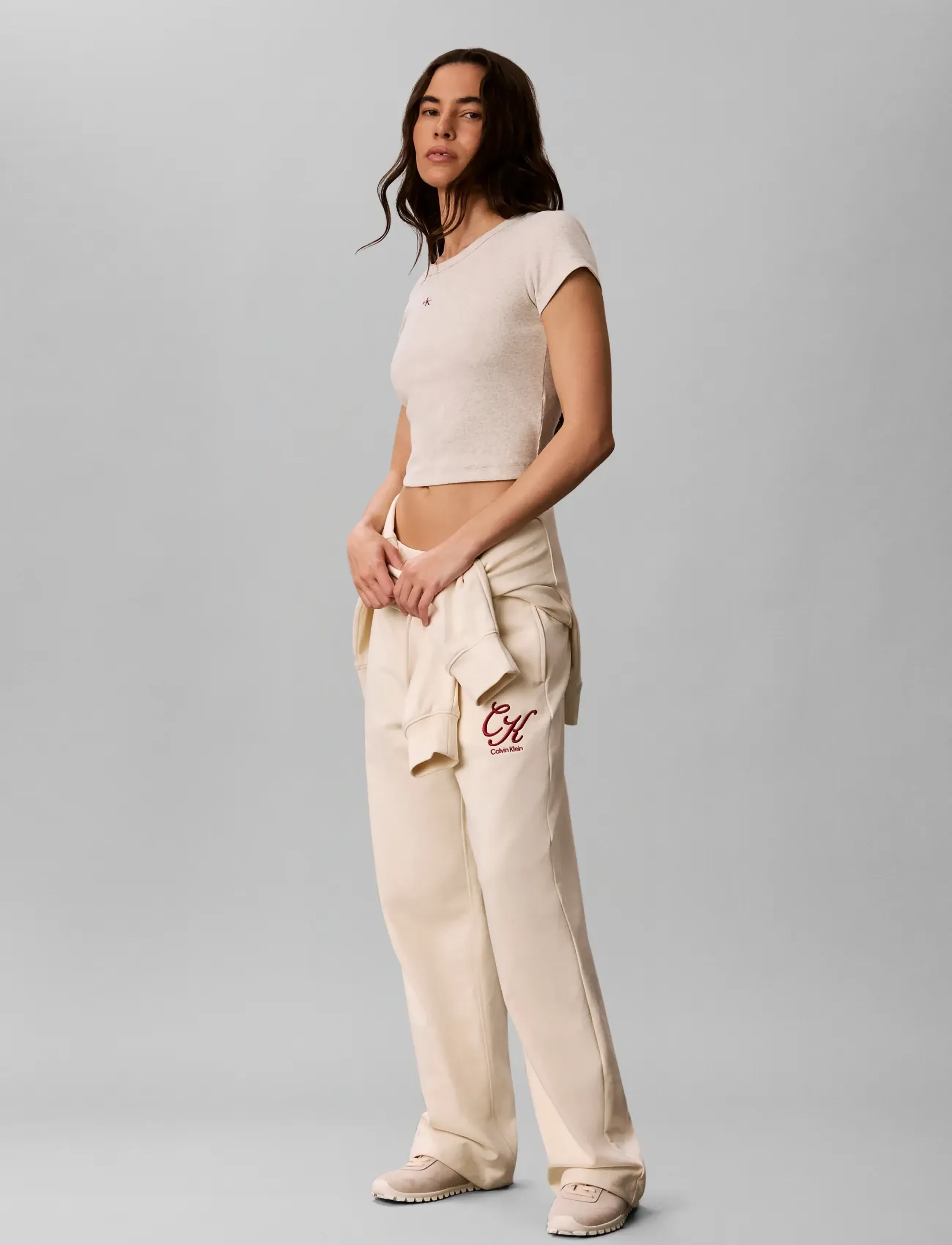 Premium Terry Script Logo Pant