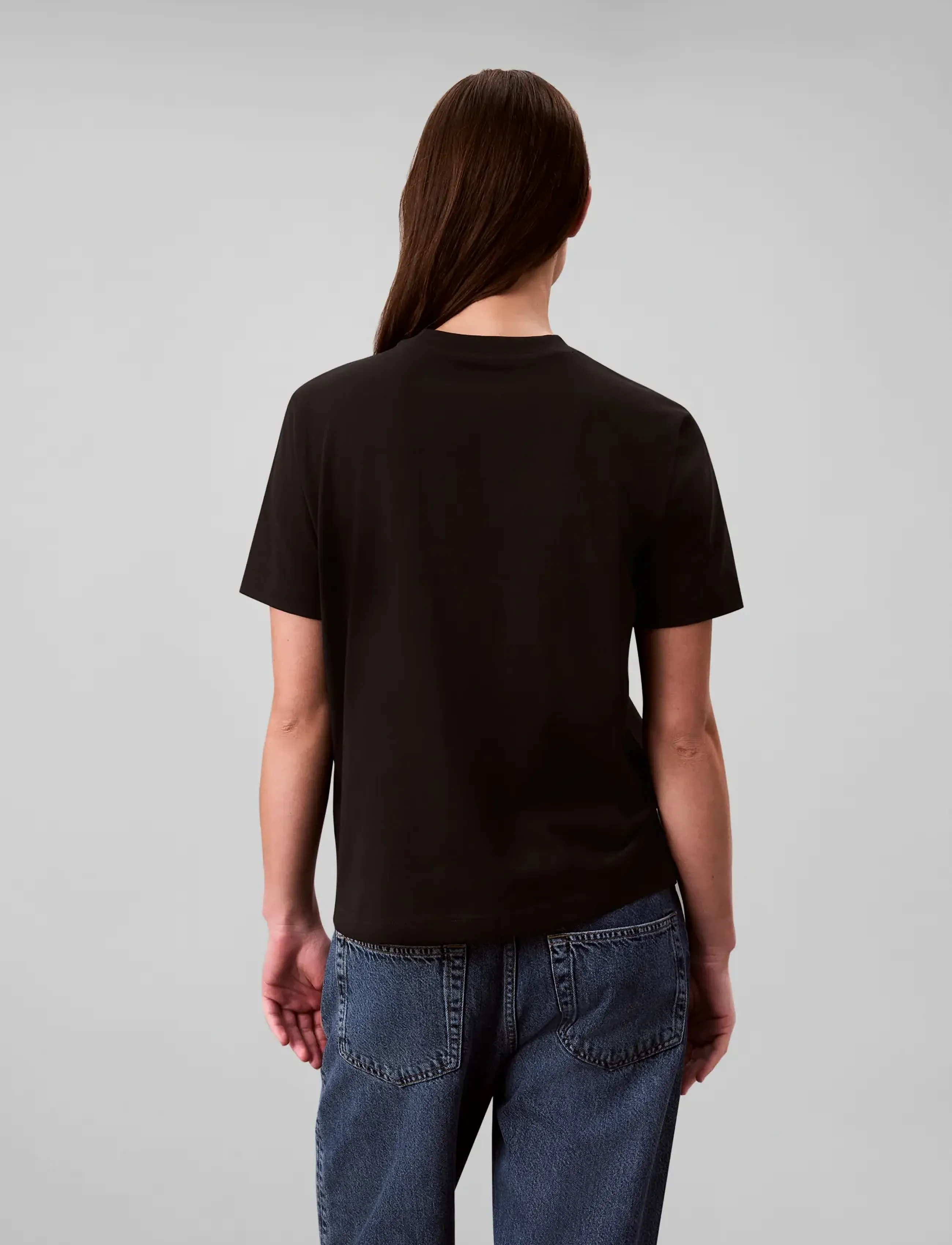 Calvin Klein Jeans - SS CLASSIC SCRIPT LOGO TEE - t-shirts - black - 2