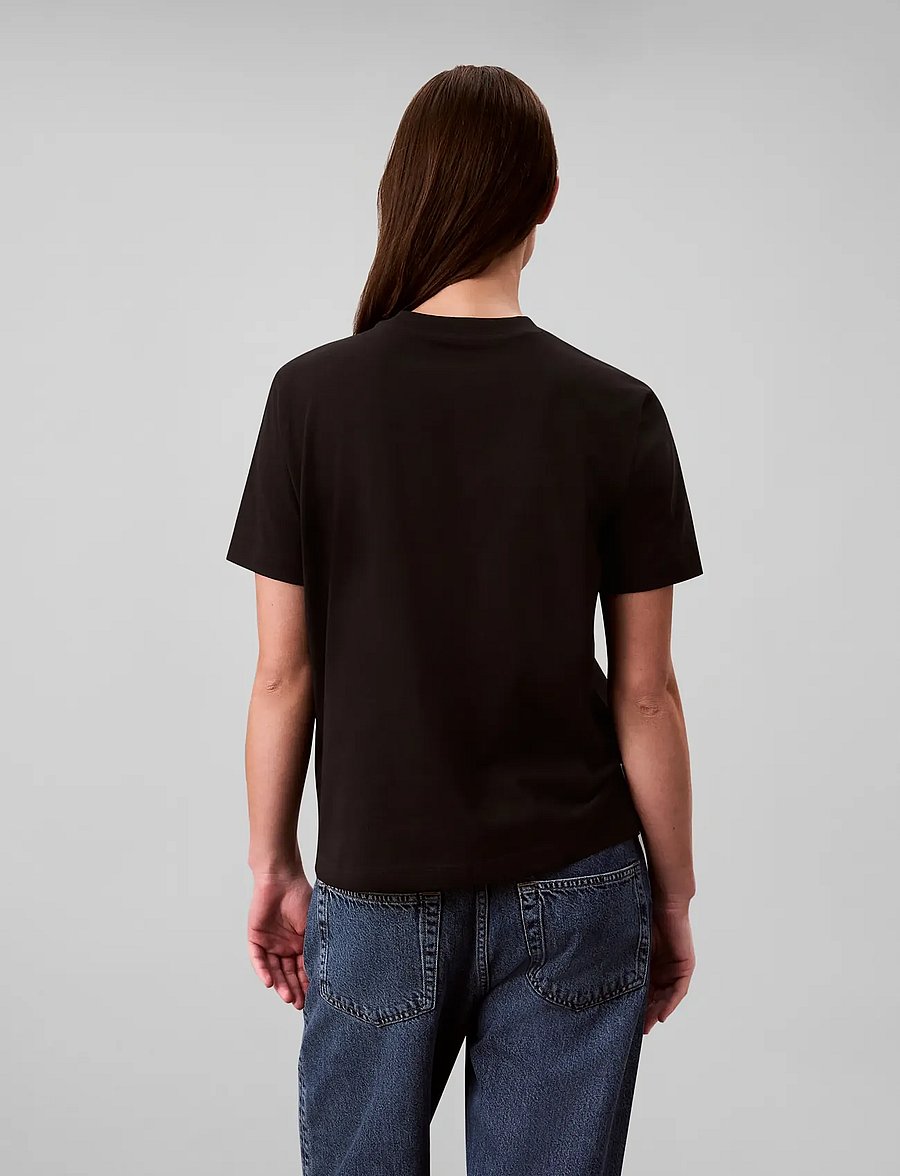 Calvin Klein Jeans - SS CLASSIC SCRIPT LOGO TEE - t-shirts - black - 2