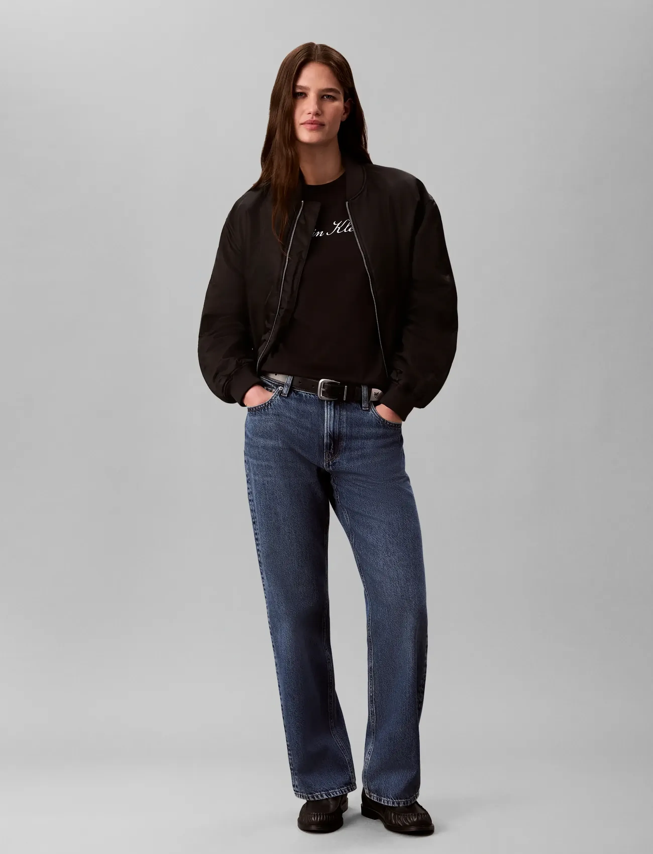 Calvin Klein Jeans - SS CLASSIC SCRIPT LOGO TEE - t-shirts - black - 3