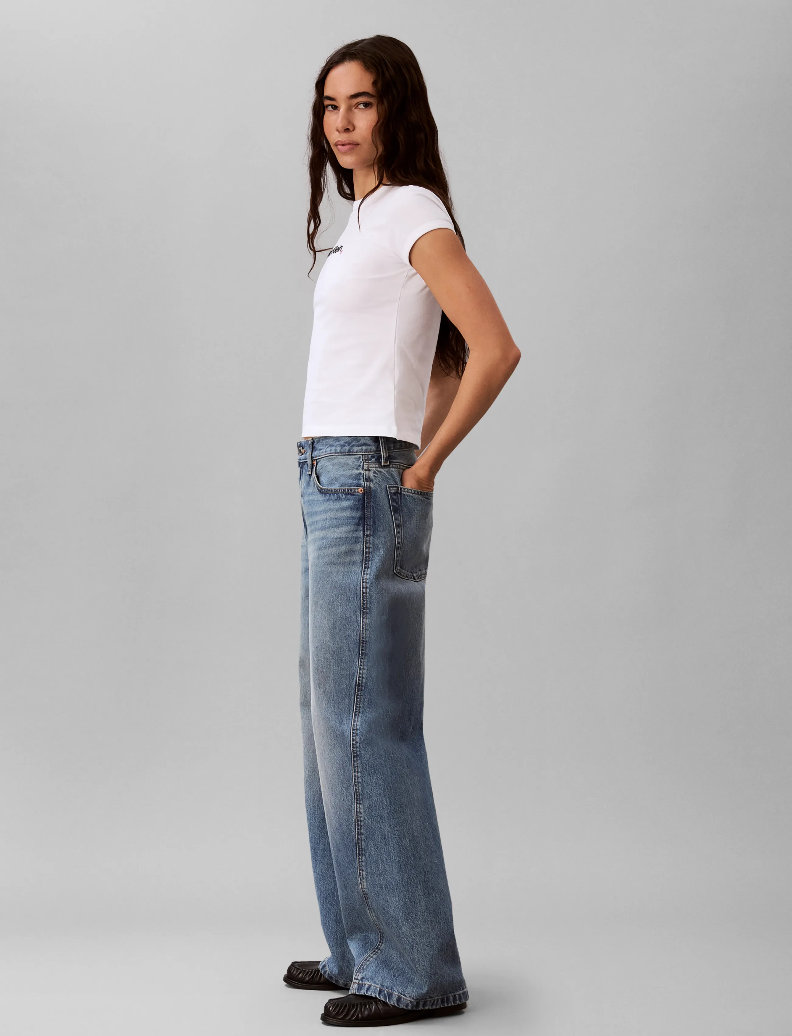 T-shirts & Pikétröjor Calvin Klein Jeans Ss Slim Fit Heart Lo 10