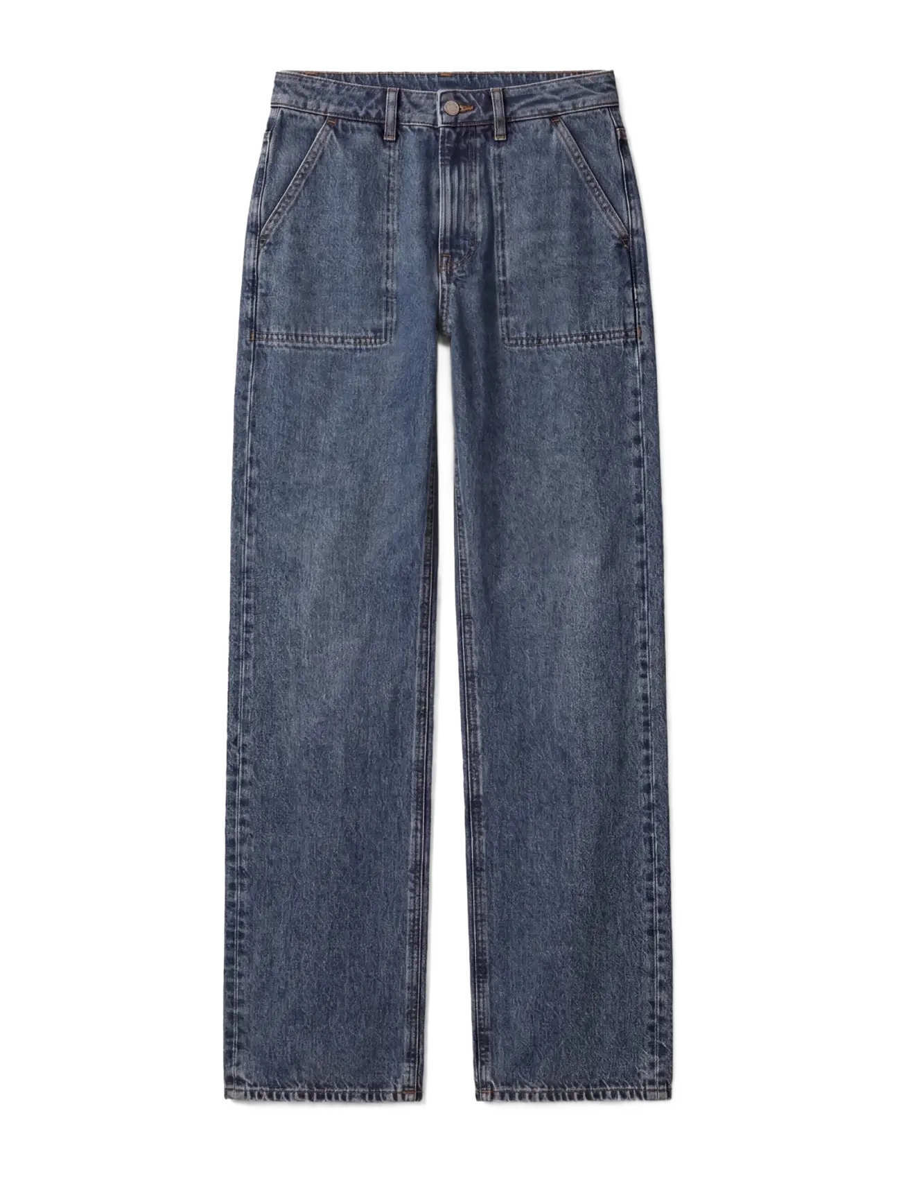 Calvin Klein Jeans - SURPLUS HR LOOSE JEAN FULTON BLU - brede jeans - fulton blue - 1