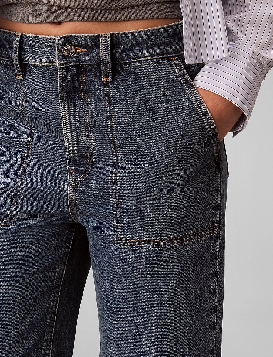 Calvin Klein Jeans - SURPLUS HR LOOSE JEAN FULTON BLU - brede jeans - fulton blue - 4