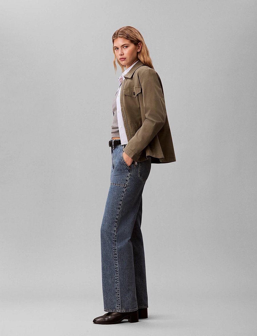 Calvin Klein Jeans - SURPLUS HR LOOSE JEAN FULTON BLU - brede jeans - fulton blue - 5