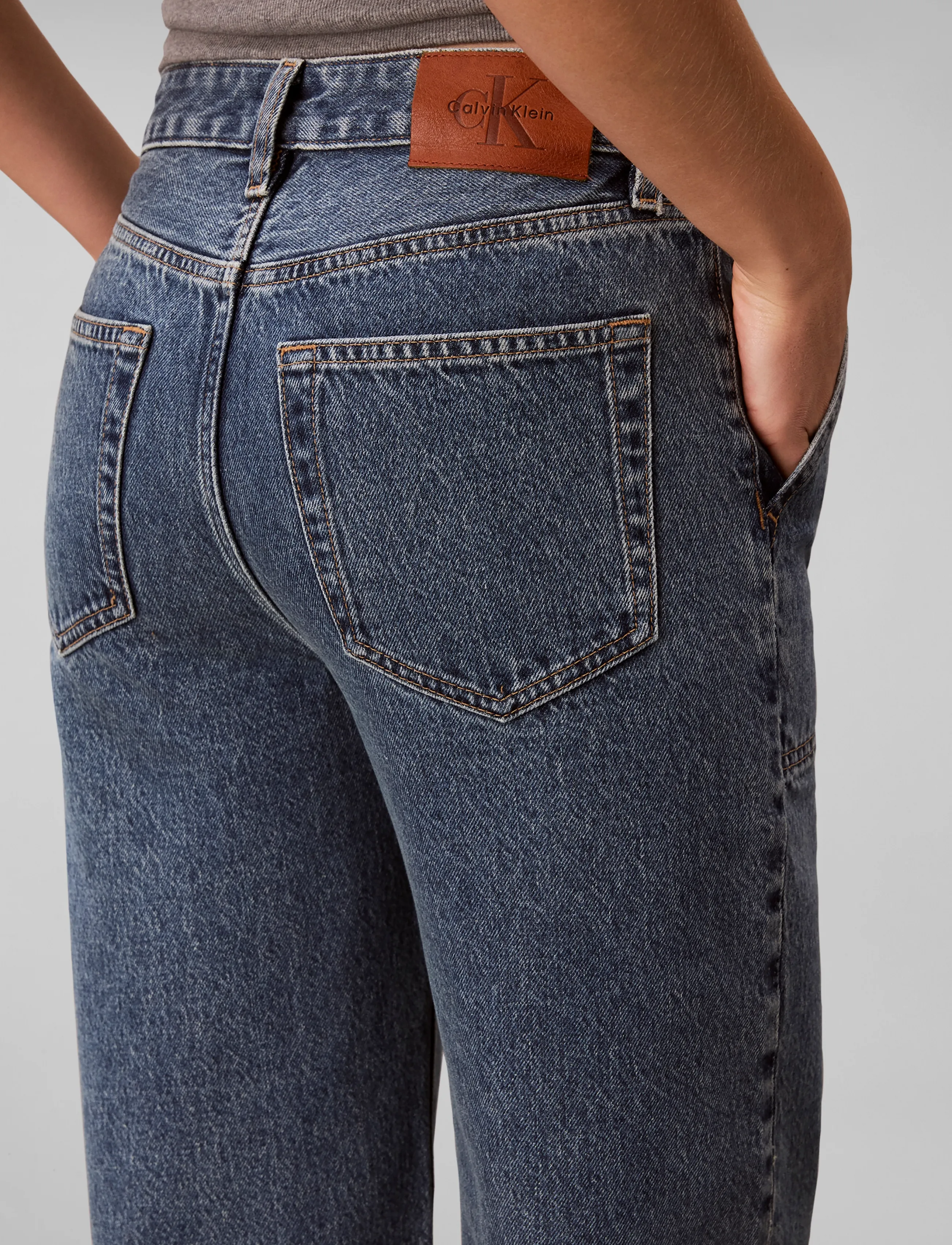 Calvin Klein Jeans Surplus Hr Loose Jean Fulton Blu jeans dam – bild 6