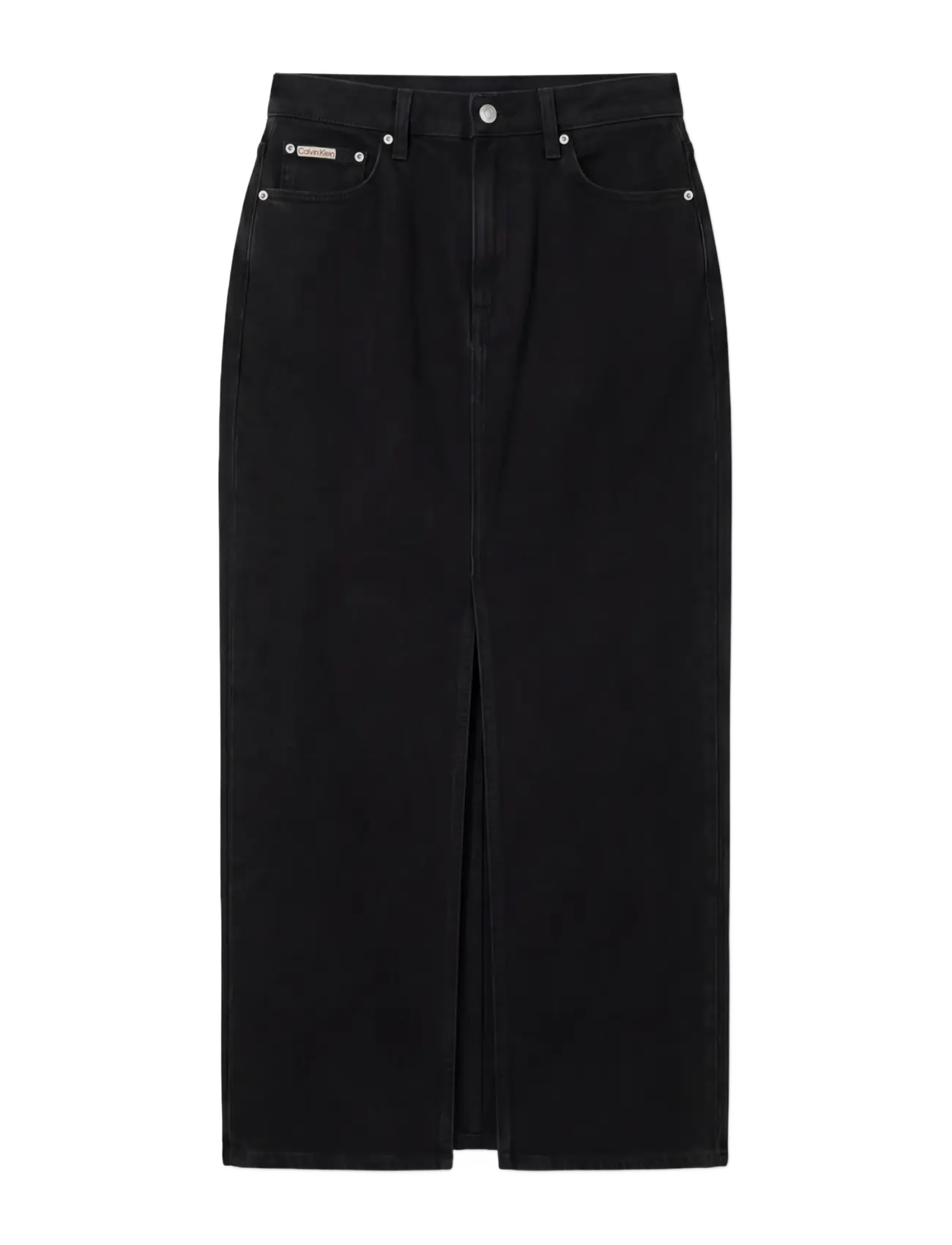 Calvin Klein Jeans - DENIM MAXI SKIRT CK CLASSIC BLAC - jeansröcke - ck classic black - 1
