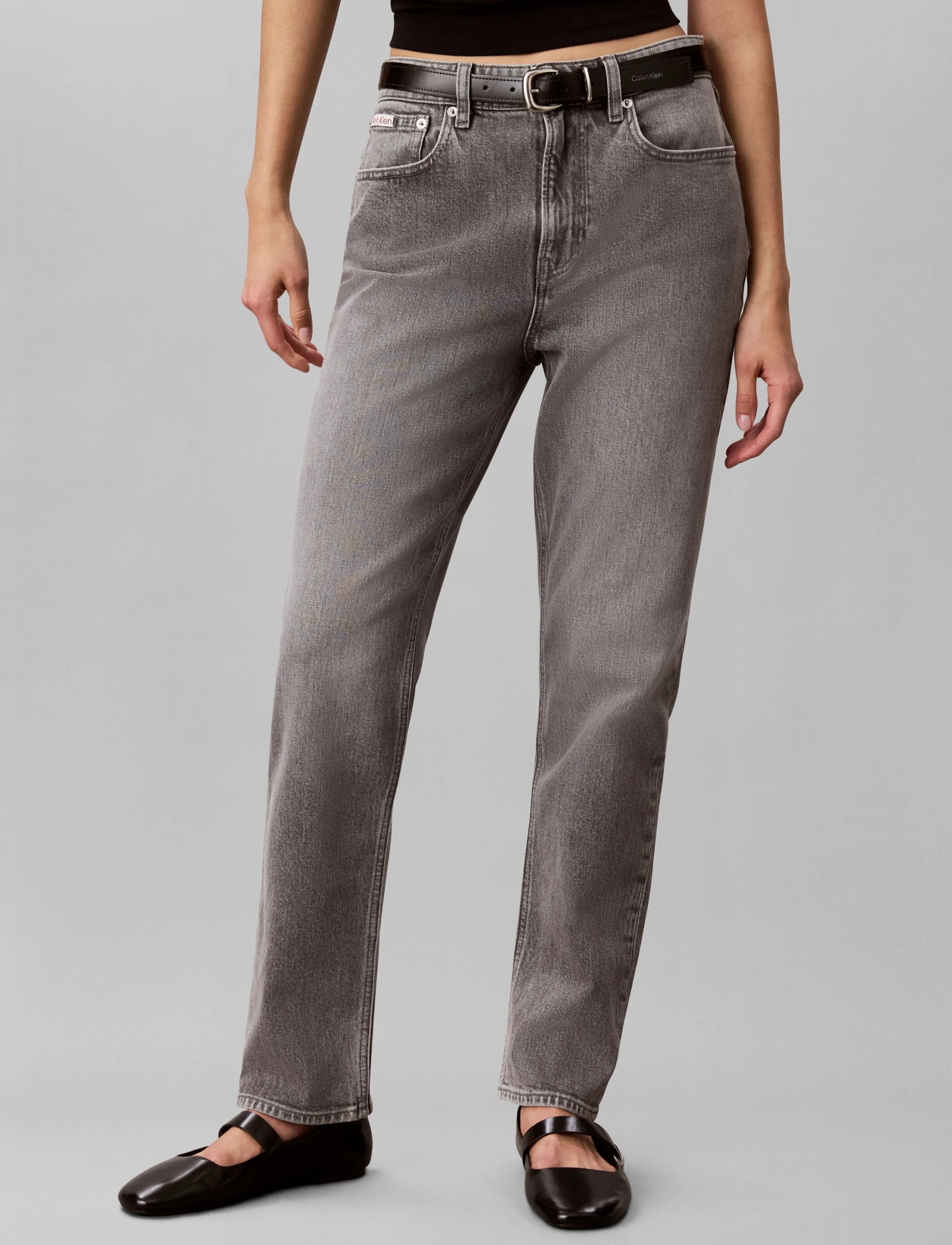 Calvin Klein Jeans - MOM JEAN GREY STONE - mom jeans - grey stone - 3