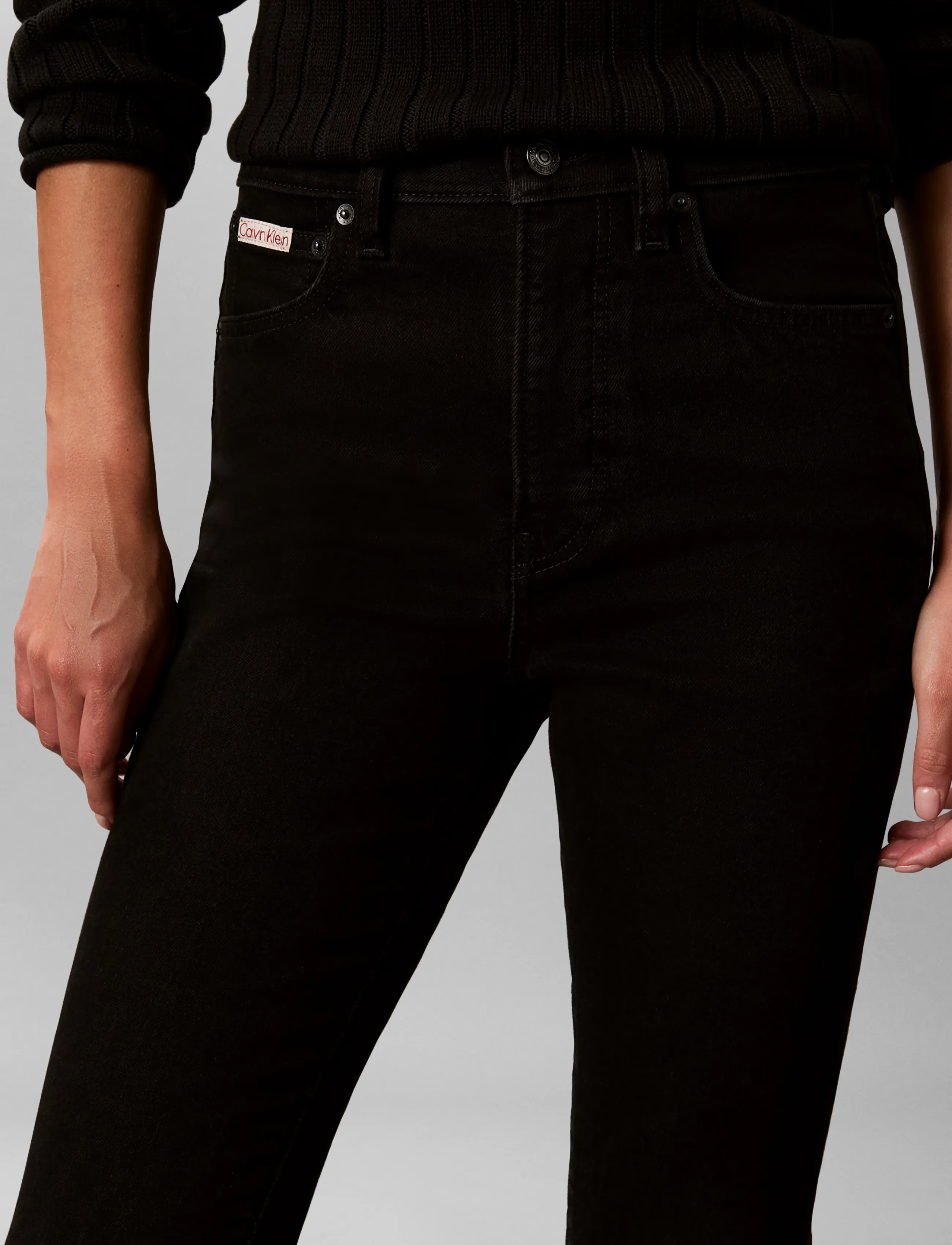 Calvin Klein Jeans - SKINNY BOOT CK CLASSIC BLACK - bootcut jeans - ck classic black - 4