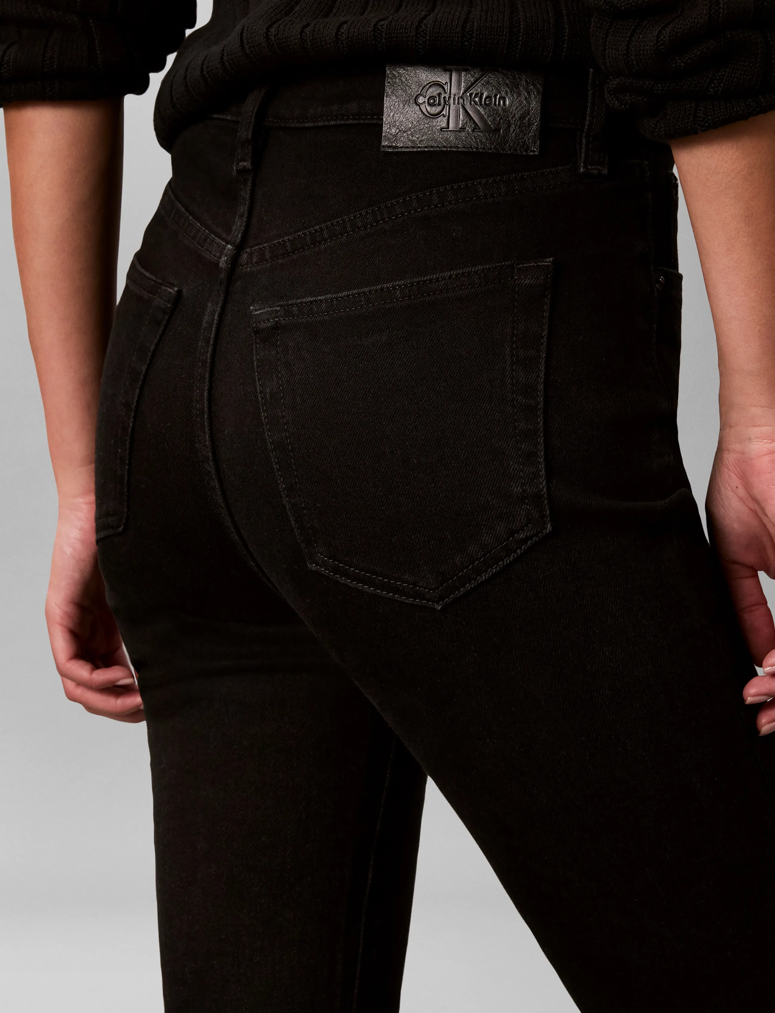 Calvin Klein Jeans - SKINNY BOOT CK CLASSIC BLACK - bootcut jeans - ck classic black - 5