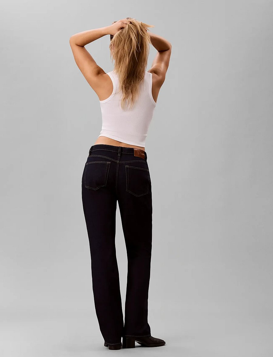 Calvin Klein Jeans - HIGH RISE STRAIGHT CK CLASSIC RI - ck classic rinse - 2