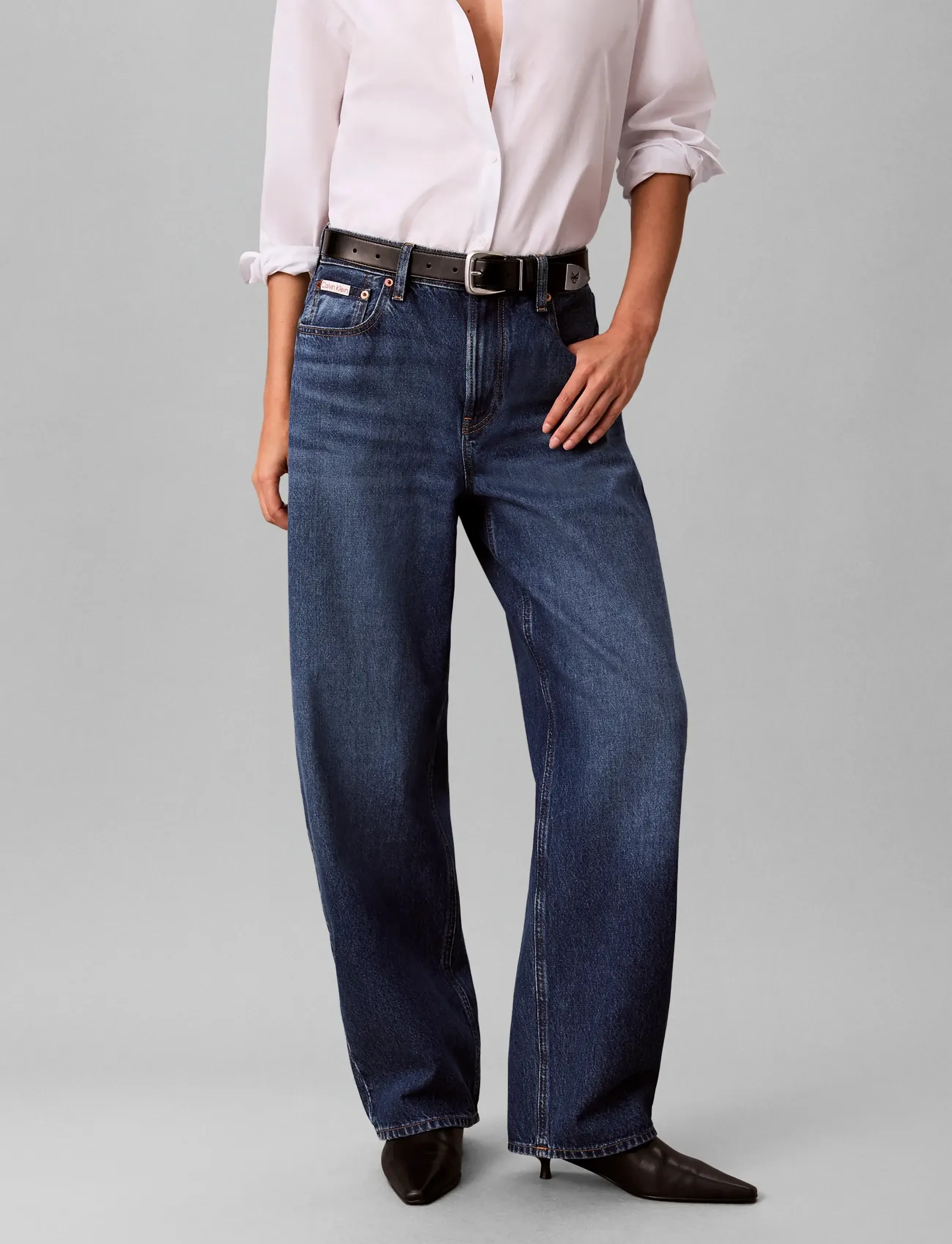 Calvin Klein Jeans - RELAXED BARREL JEAN DRIFT BLUE - drift blue - 3