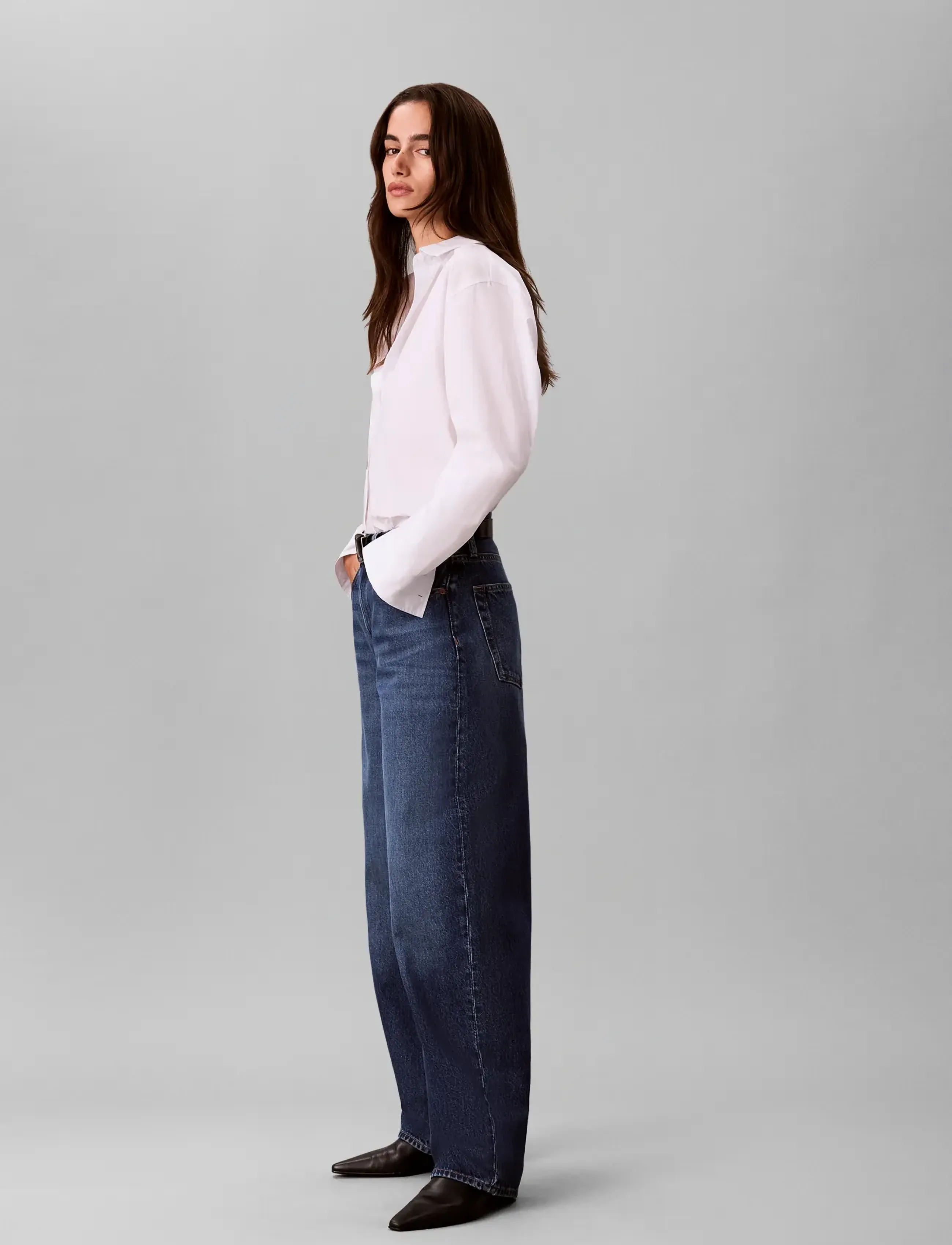Calvin Klein Jeans - RELAXED BARREL JEAN DRIFT BLUE - drift blue - 5