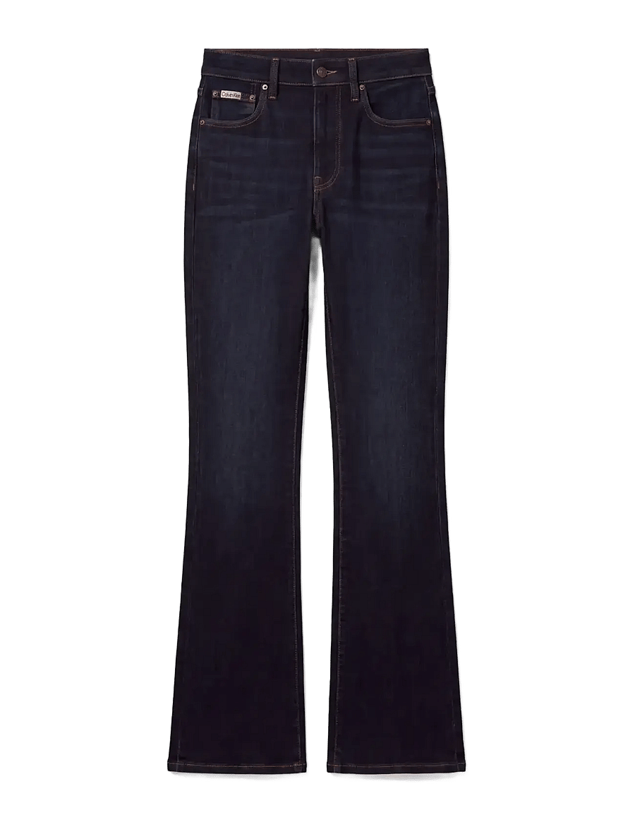 Calvin Klein Jeans - HIGH RISE FLARE SERENE EVENING - utsvängda jeans - serene evening - 1
