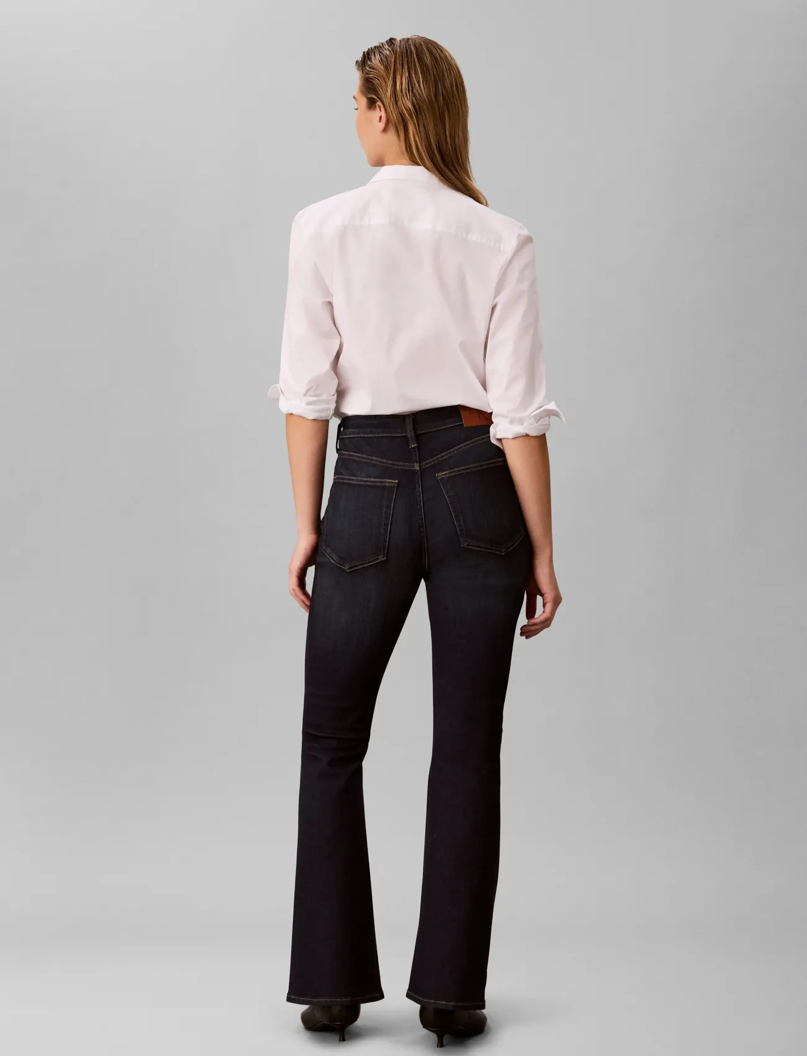 Calvin Klein Jeans - HIGH RISE FLARE SERENE EVENING - serene evening - 2