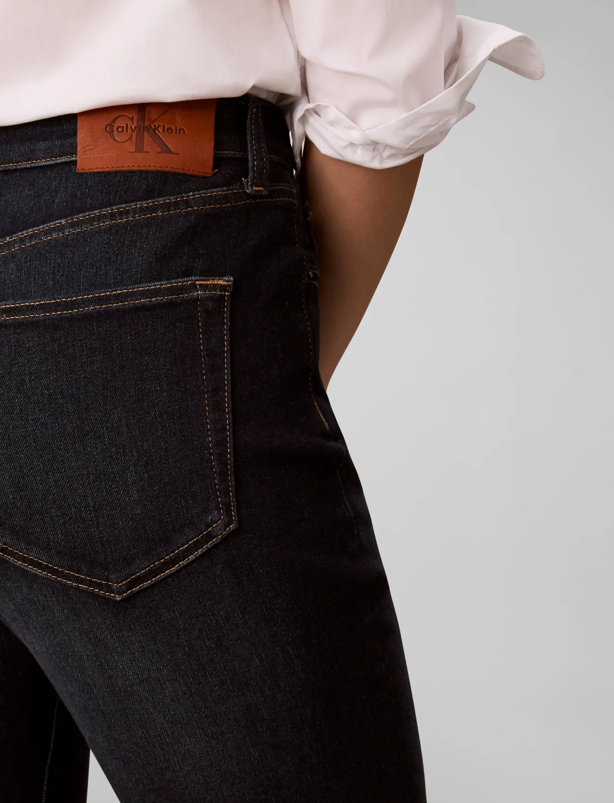 Calvin Klein Jeans - HIGH RISE FLARE SERENE EVENING - serene evening - 4
