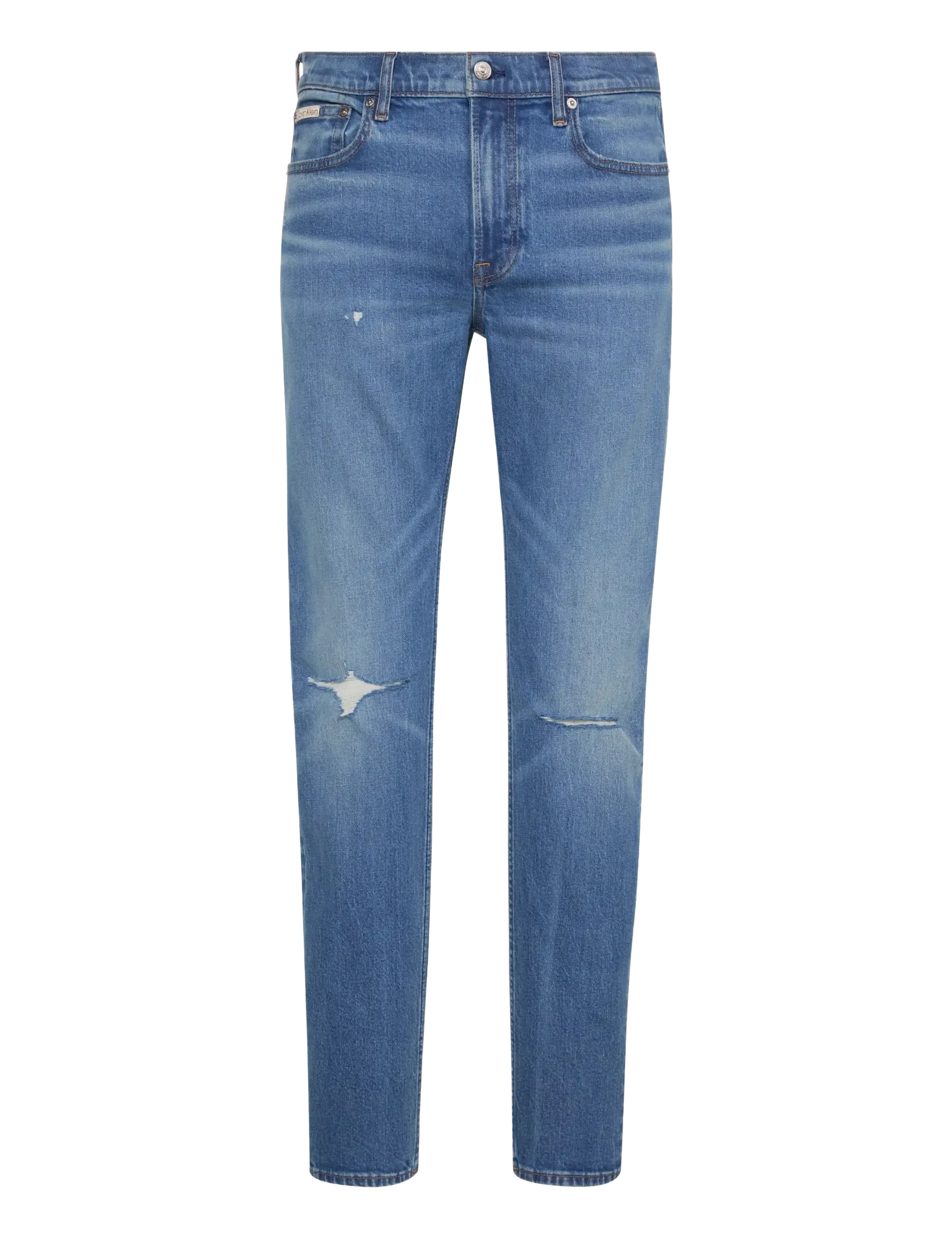CALVIN KLEIN JEANS Slim Taper Medium Shower Jean Blau - 35x32 - Herren