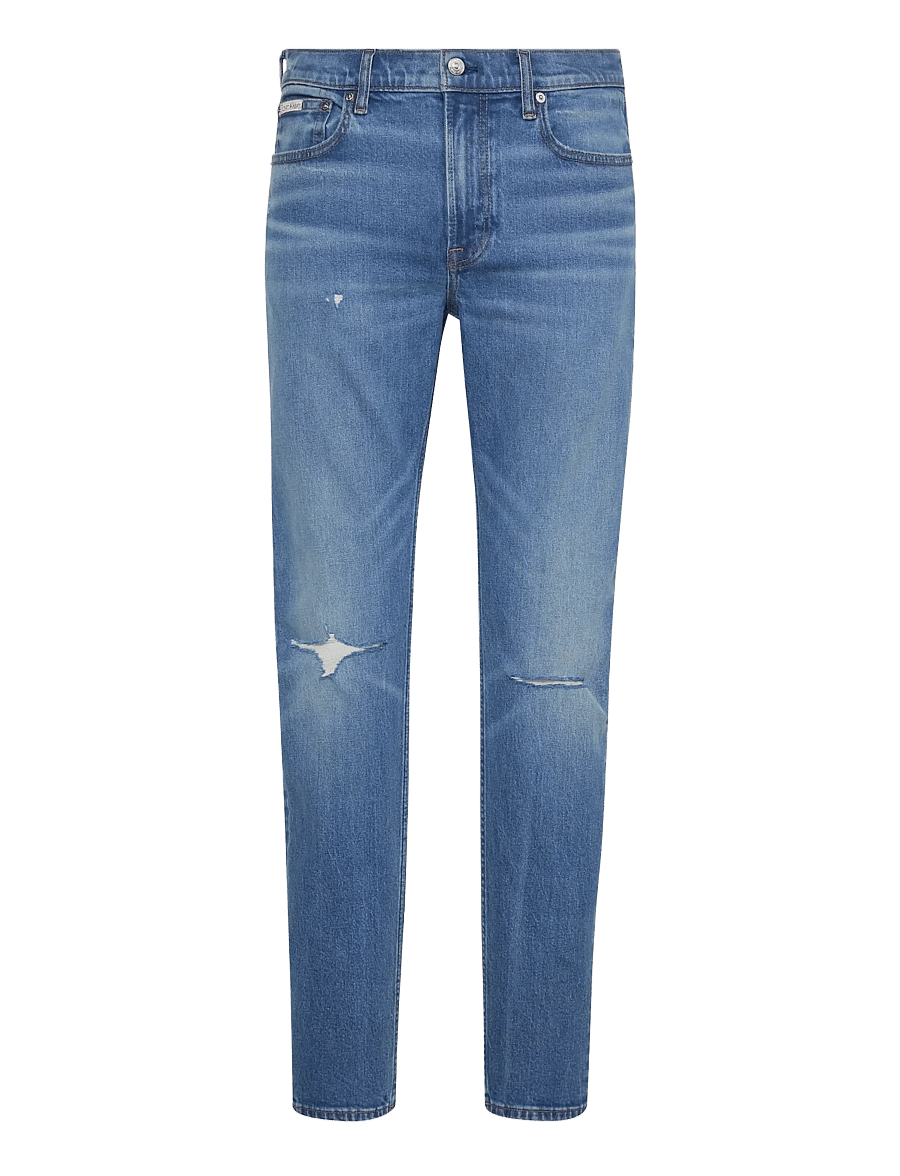 Calvin Klein Jeans - SLIM TAPER MEDIUM SHOWER JEAN - slim fit jeans - med shower - 1