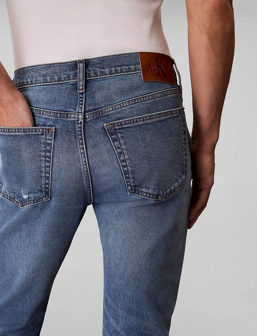 Calvin Klein Jeans - SLIM TAPER MEDIUM SHOWER JEAN - slim fit jeans - med shower - 2