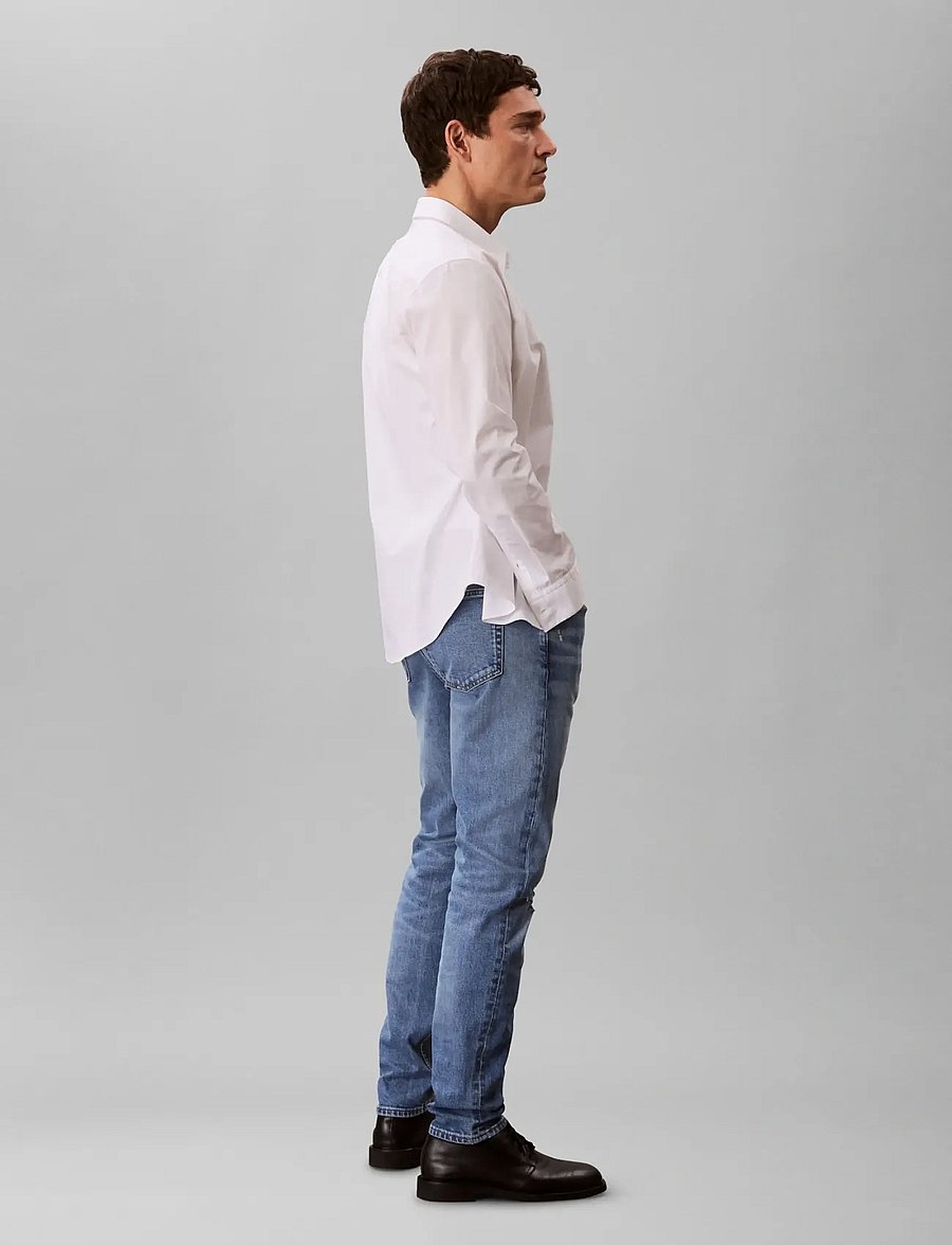 Calvin Klein Jeans - SLIM TAPER MEDIUM SHOWER JEAN - slim fit jeans - med shower - 4