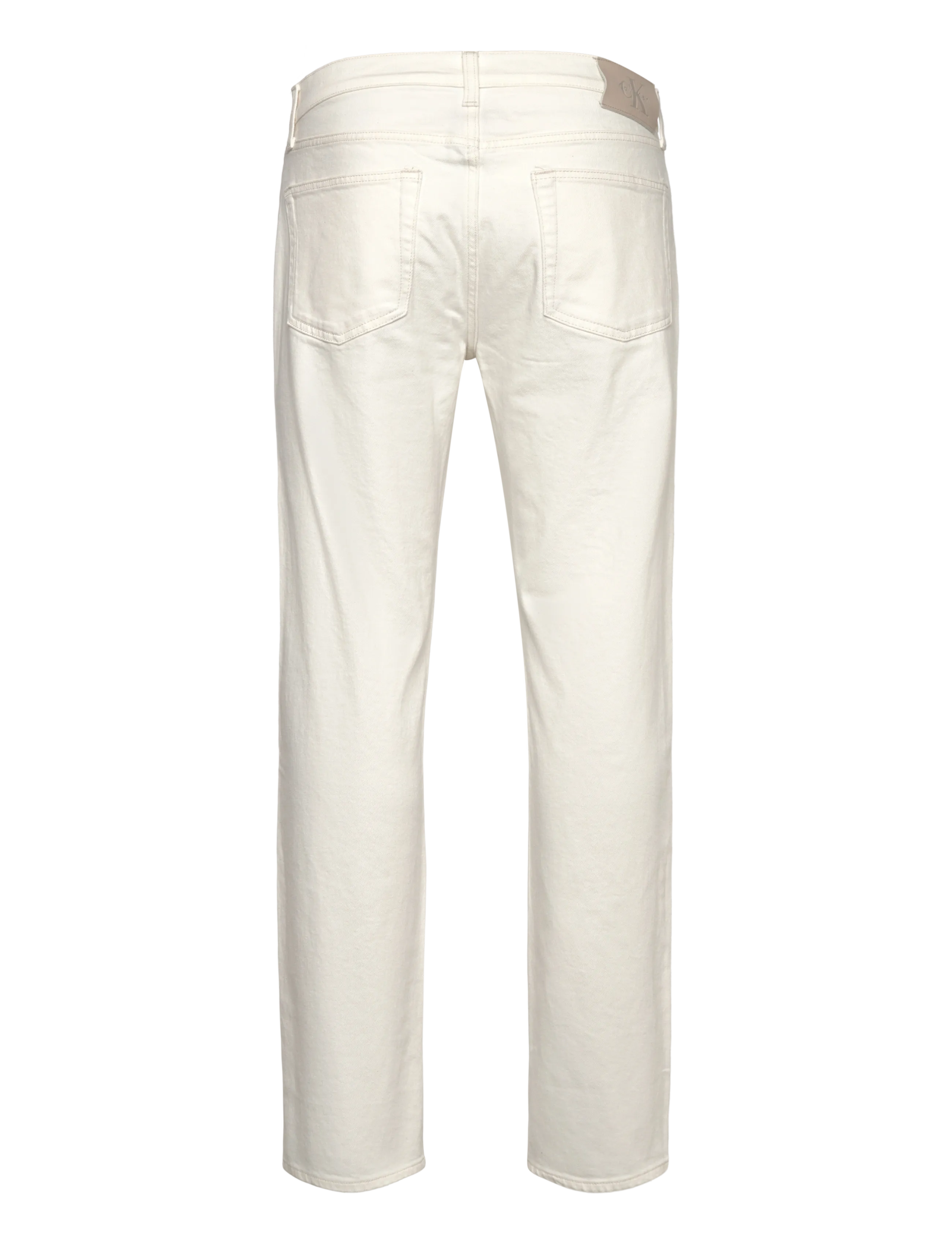 Calvin Klein Jeans - STNDRD STRGHT CHALK WHITE JEAN - regular jeans - chalk white - 2