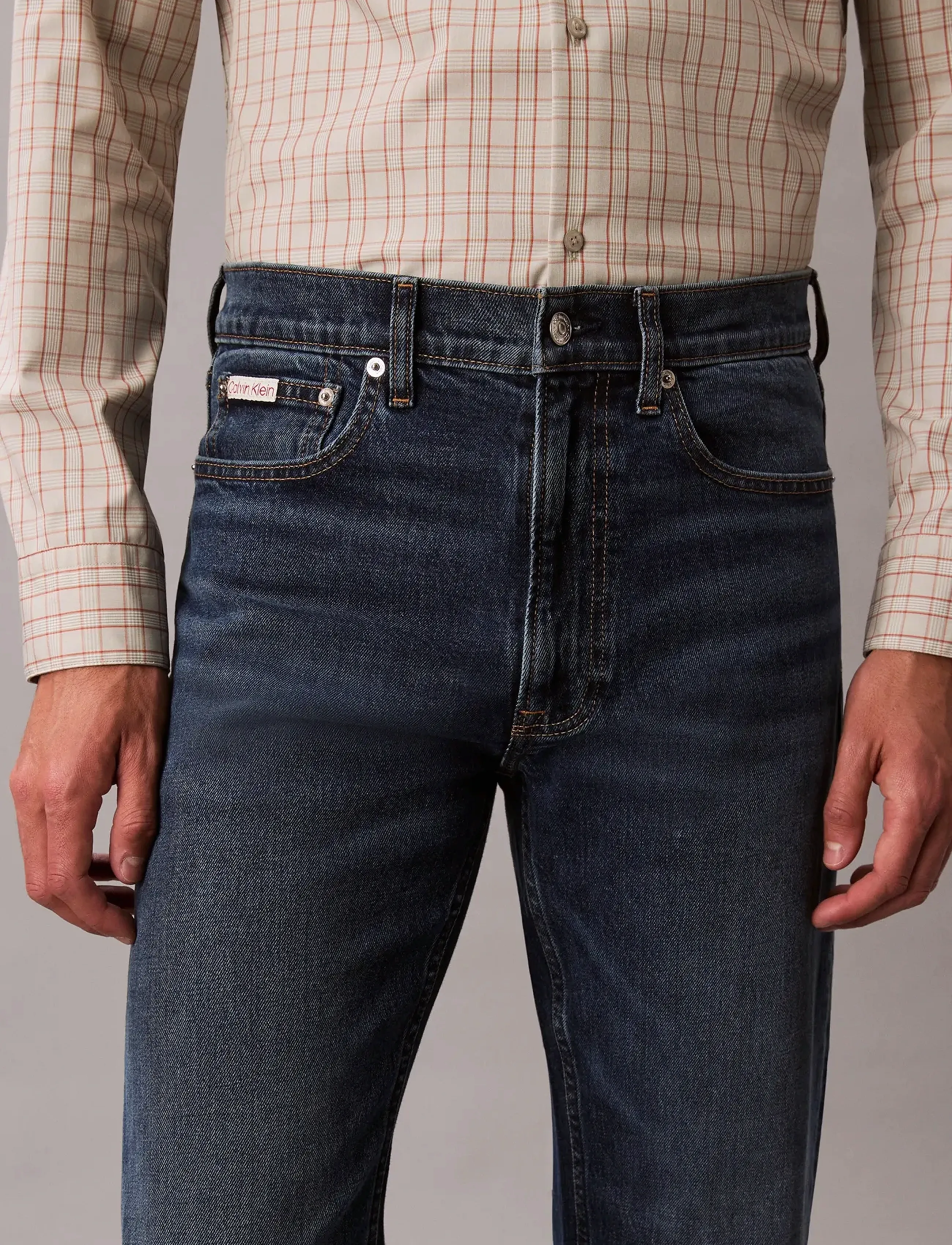 Calvin Klein Jeans Stndrd Strght Oil Slick Jean jeans herr – bild 3