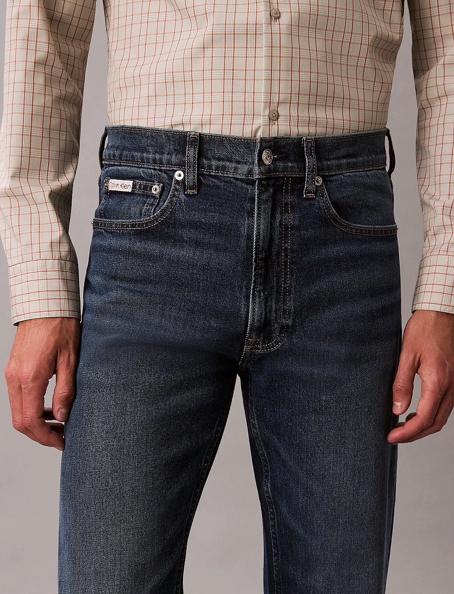 Calvin Klein Jeans - STNDRD STRGHT OIL SLICK JEAN - klassikalised teksad - oil slick - 3