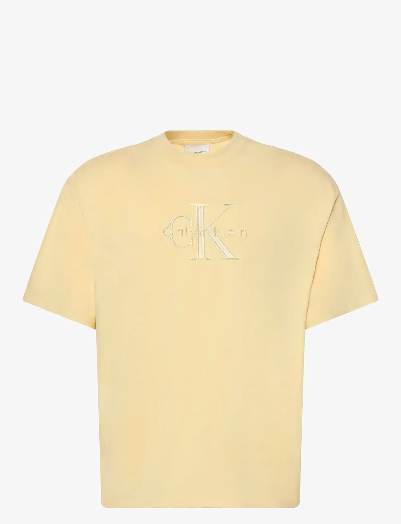 Calvin Klein Jeans - SS HERO MONOLOGO EMB 16S CREWNCK - kurzärmelig - sunlight - 1