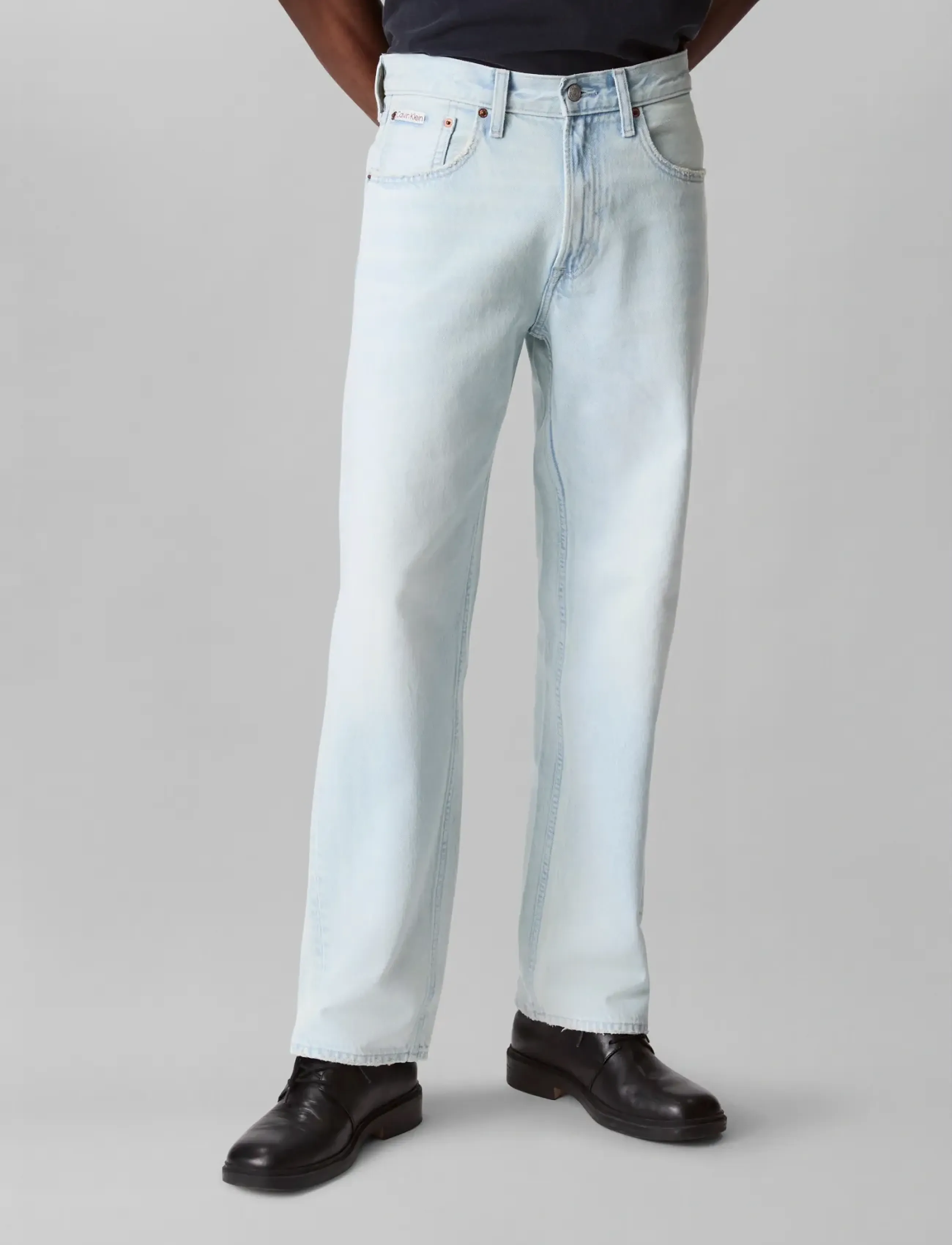 Calvin Klein Jeans 90S STRAIGHT GOLDENROD JEAN - Jeansmode - GOLDENROD / blue