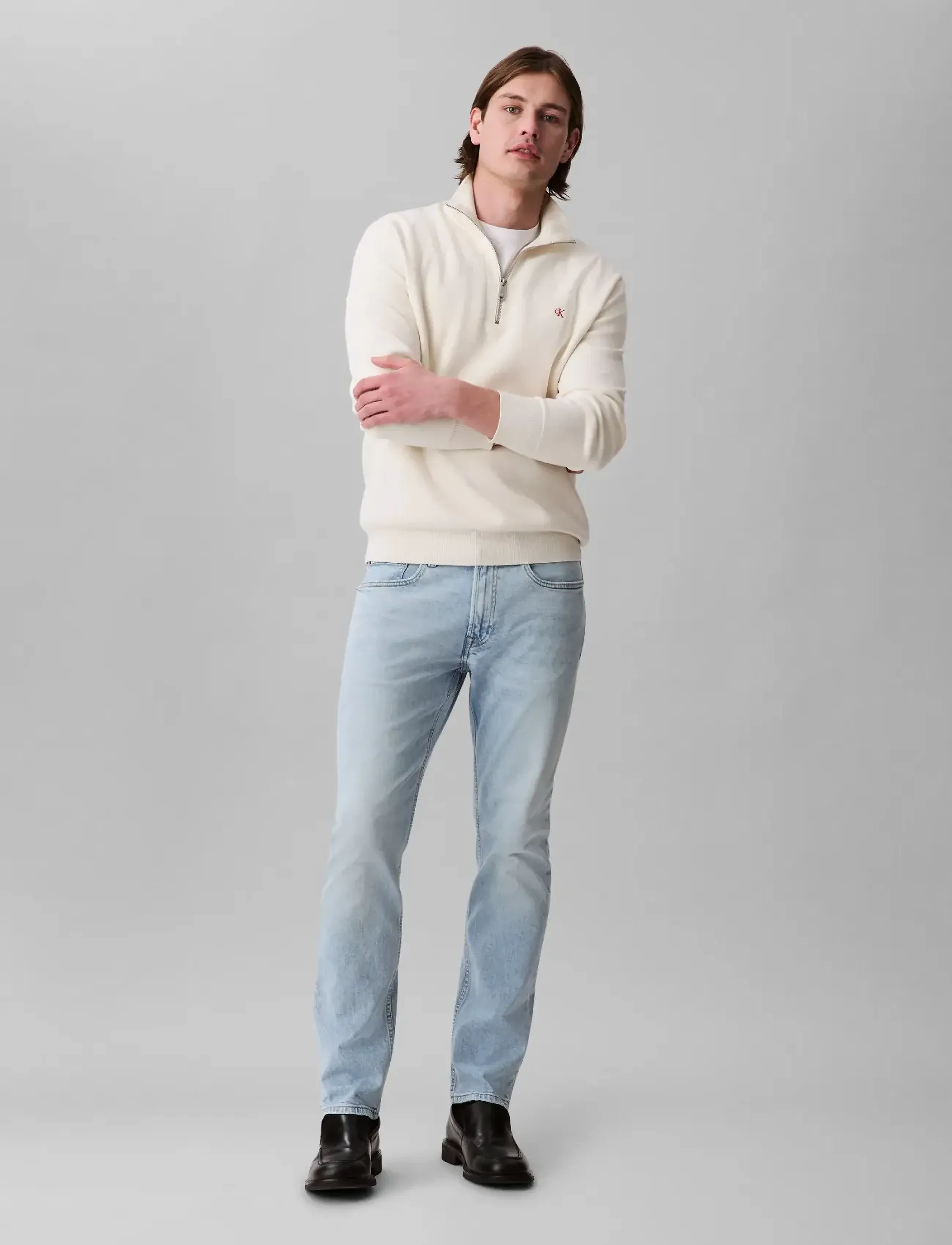 Calvin Klein Jeans - SLIM MARBLED BEACON JEAN REGEN - slim jeans - marbled beacon - 2