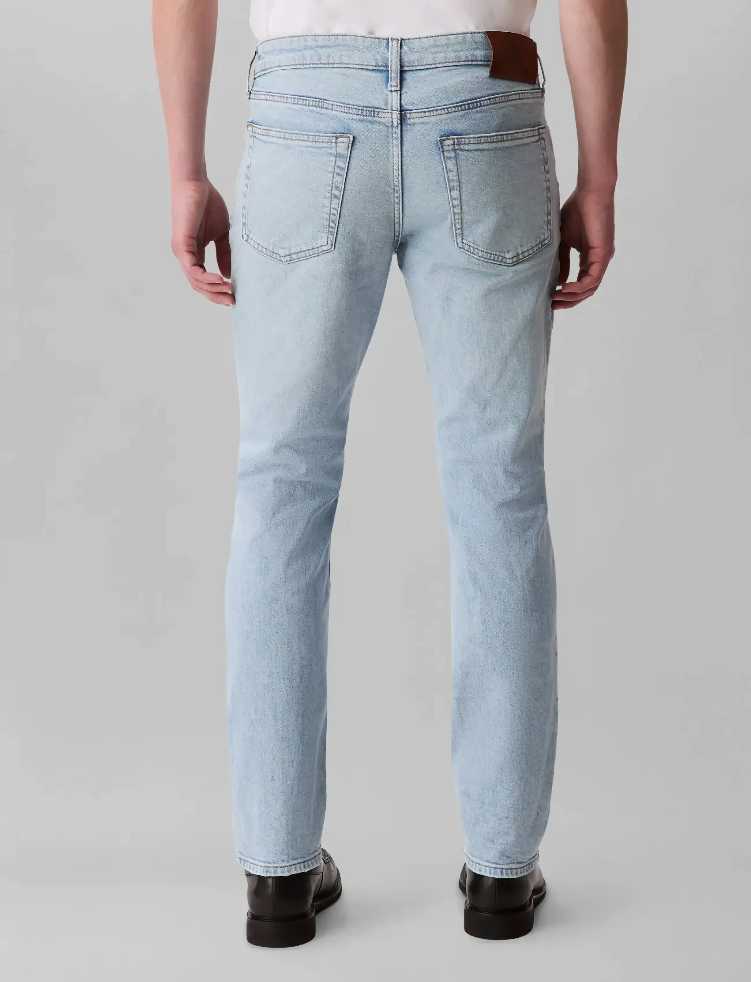 Calvin Klein Jeans - SLIM MARBLED BEACON JEAN REGEN - kitsad teksad - marbled beacon - 3