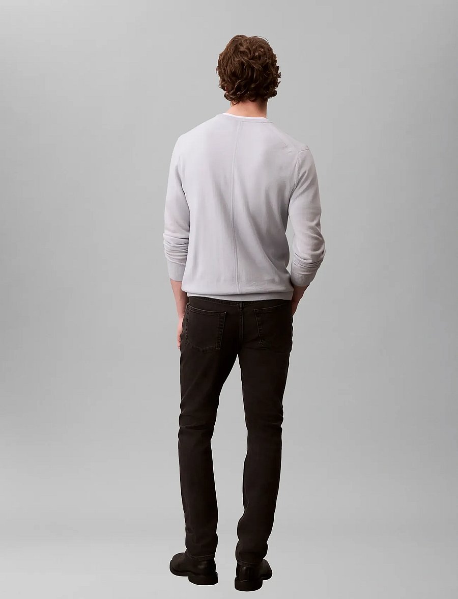 Calvin Klein Jeans - SLIM CK ESSENTIAL BLACK JEAN - slim fit -farkut - ck essential black - 3