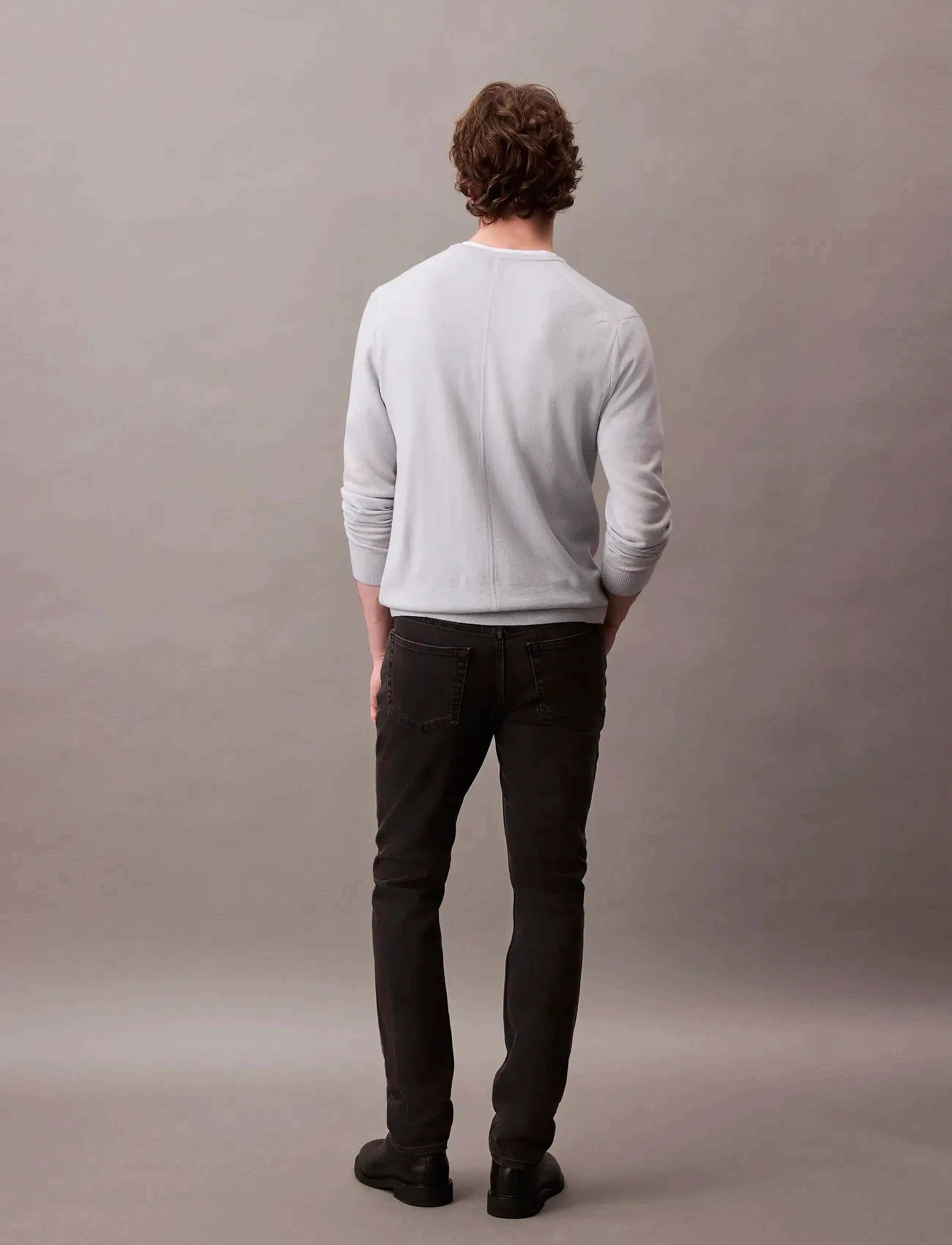 Calvin Klein Jeans - SLIM CK ESSENTIAL BLACK JEAN - slim jeans - ck essential black - 4