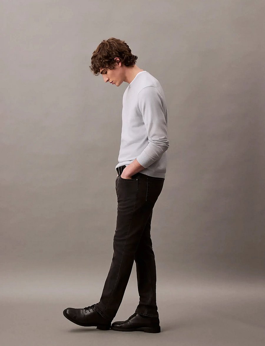 Calvin Klein Jeans - SLIM CK ESSENTIAL BLACK JEAN - slim jeans - ck essential black - 5