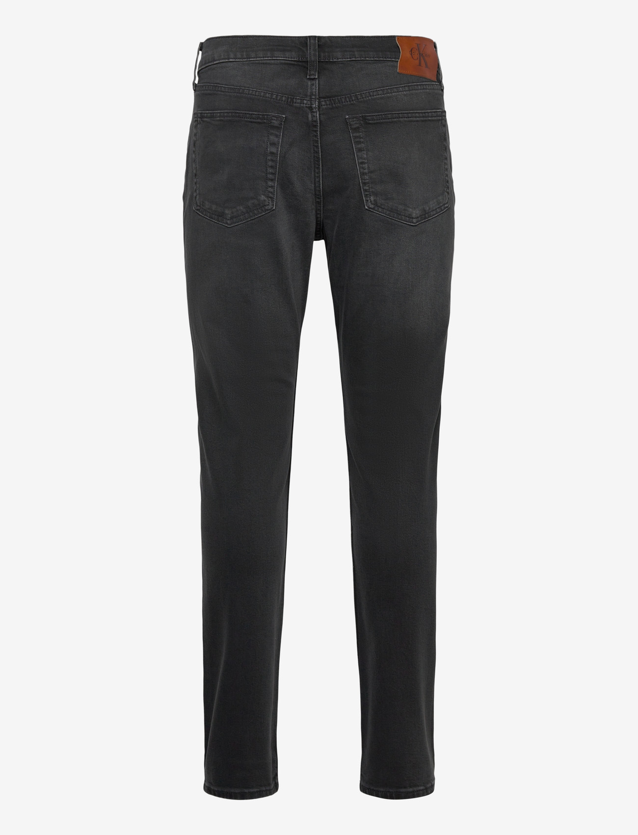 Calvin Klein Jeans - SLIM TAPER BLACK OIL SLICK JEAN - slim jeans - black oil slick - 1