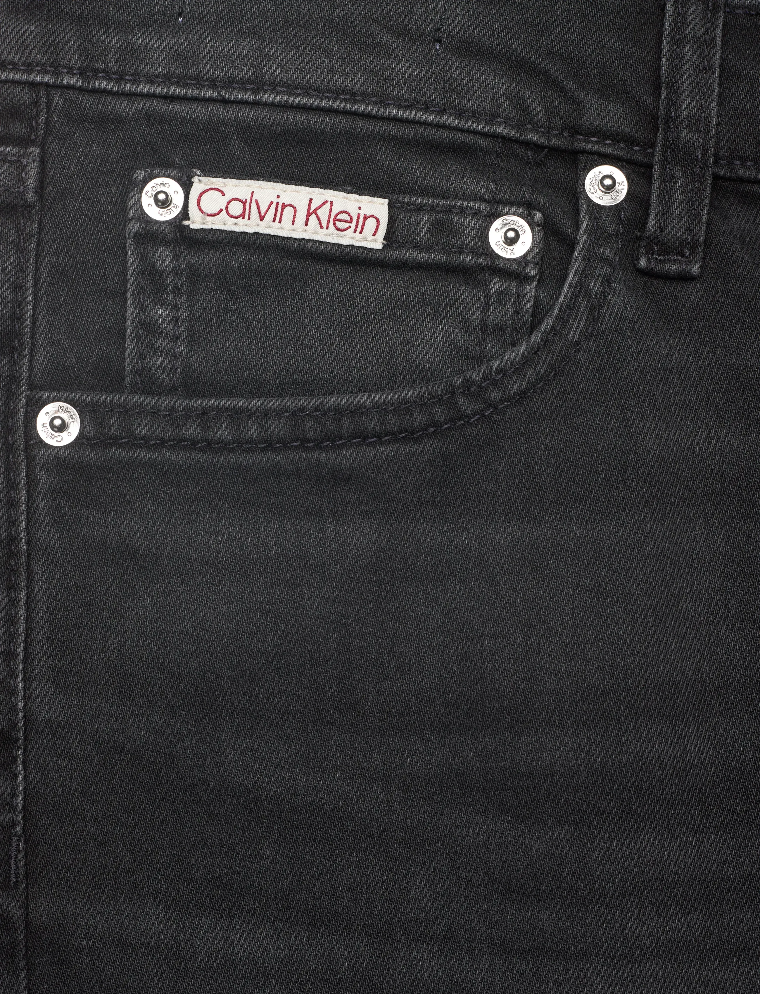 Calvin Klein Jeans - SLIM TAPER BLACK OIL SLICK JEAN - slim-fit jeans - black oil slick - 2