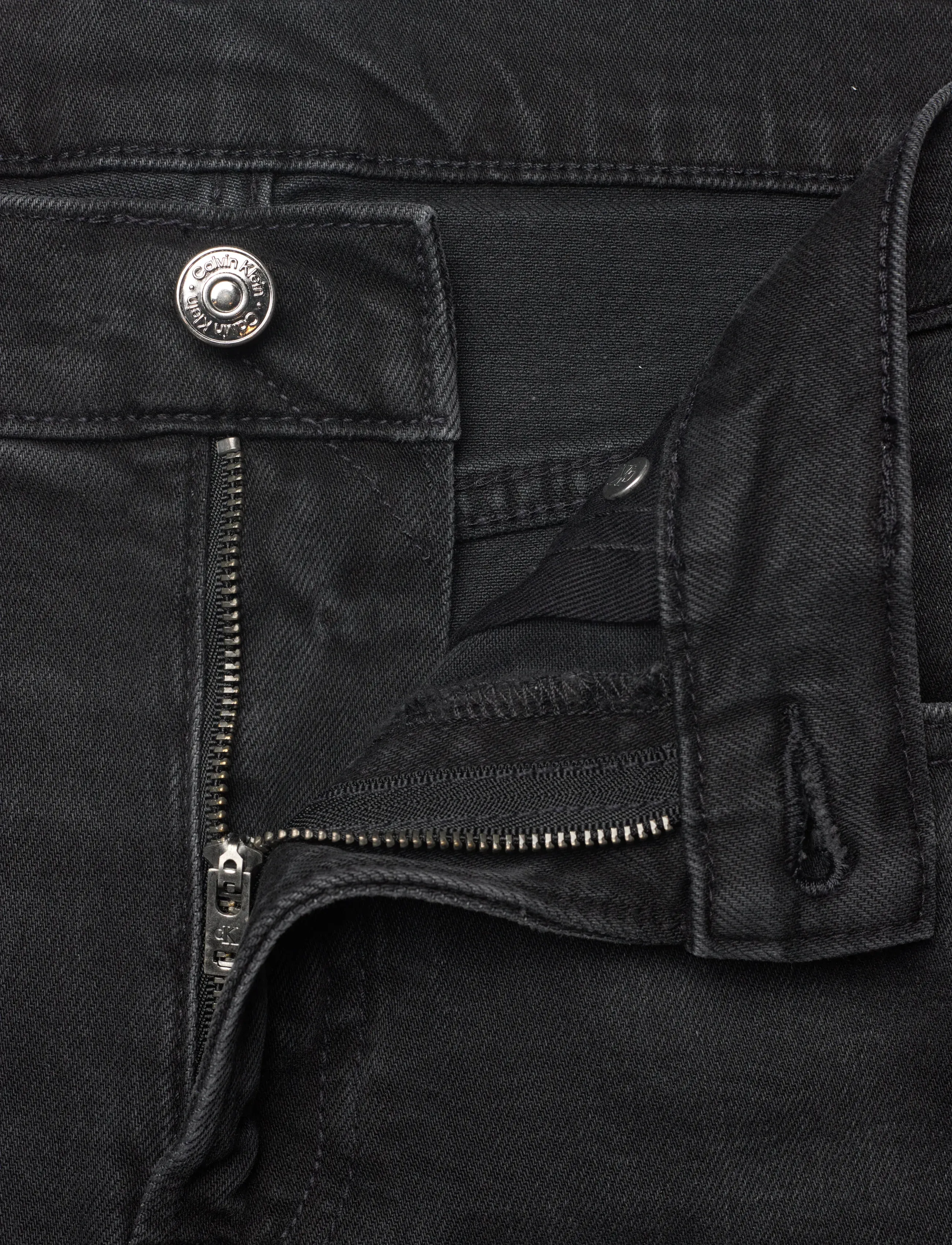 Calvin Klein Jeans - SLIM TAPER BLACK OIL SLICK JEAN - slim jeans - black oil slick - 3