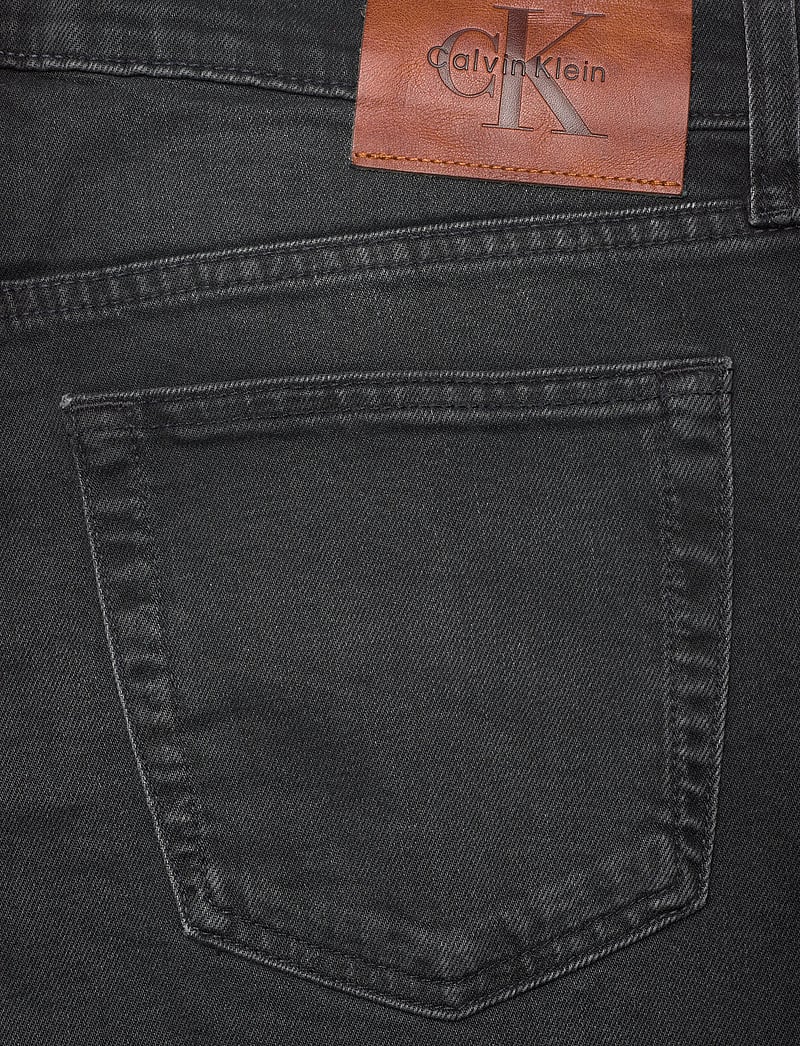 Calvin Klein Jeans - SLIM TAPER BLACK OIL SLICK JEAN - slim jeans - black oil slick - 4