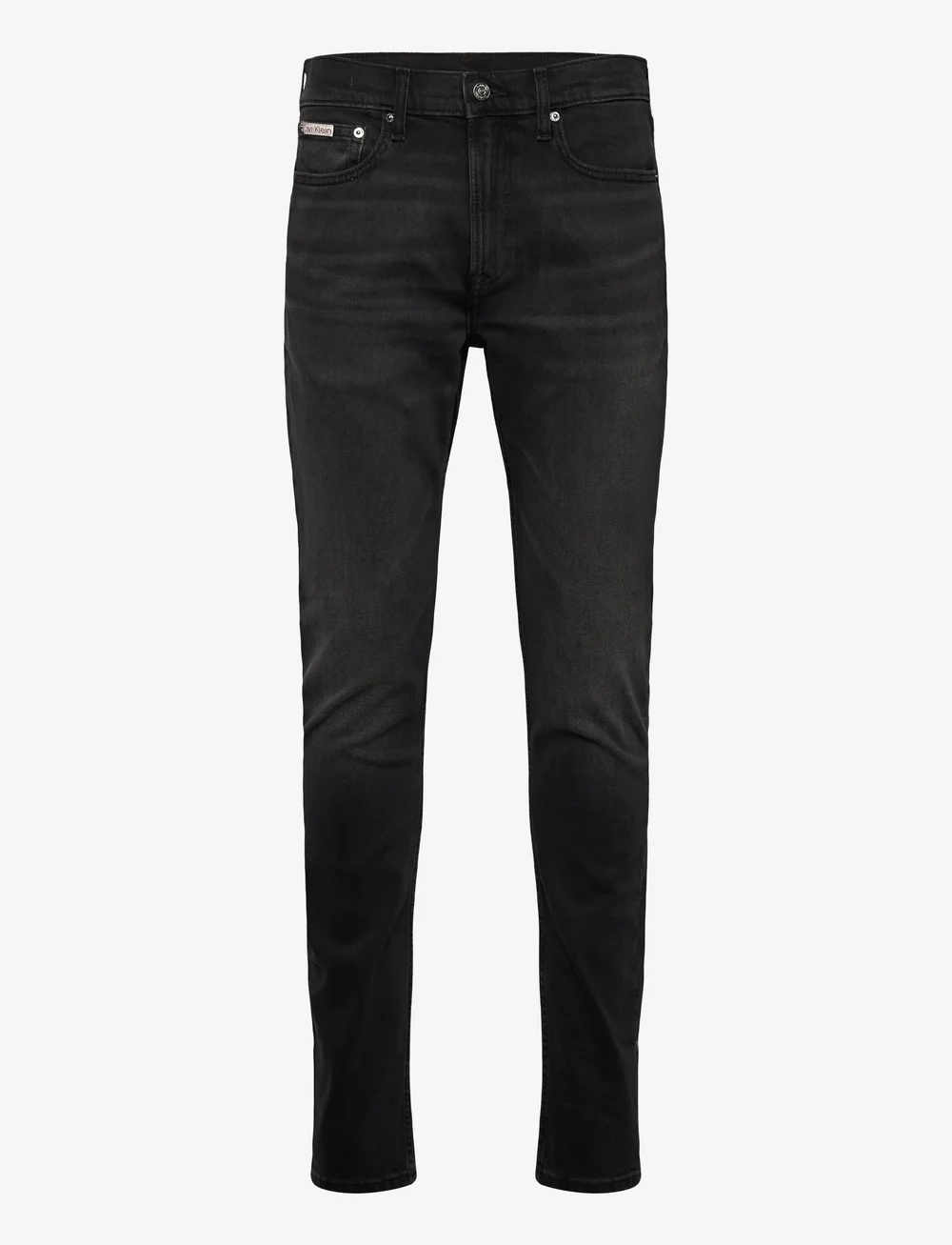 Calvin Klein Jeans - SLIM TAPER BLACK OIL SLICK JEAN - slim jeans - ck essential black - 1