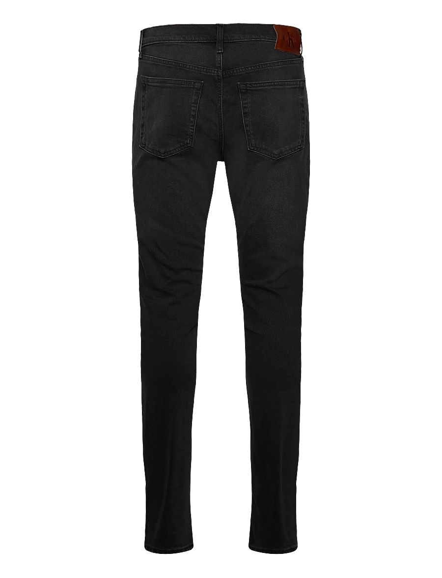 Calvin Klein Jeans - SLIM TAPER BLACK OIL SLICK JEAN - slim fit jeans - ck essential black - 2