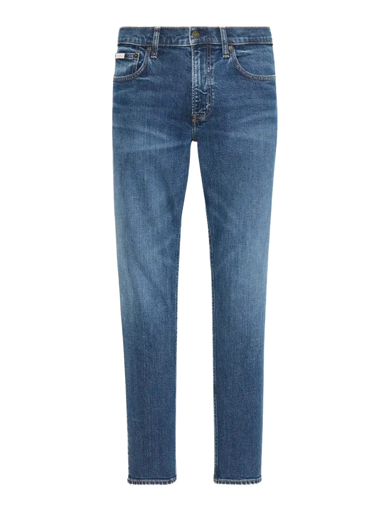 Calvin Klein Jeans - SLIM TAPER SAHARA SAND JEAN - laisvo kirpimo džinsai - sahara sand - 1
